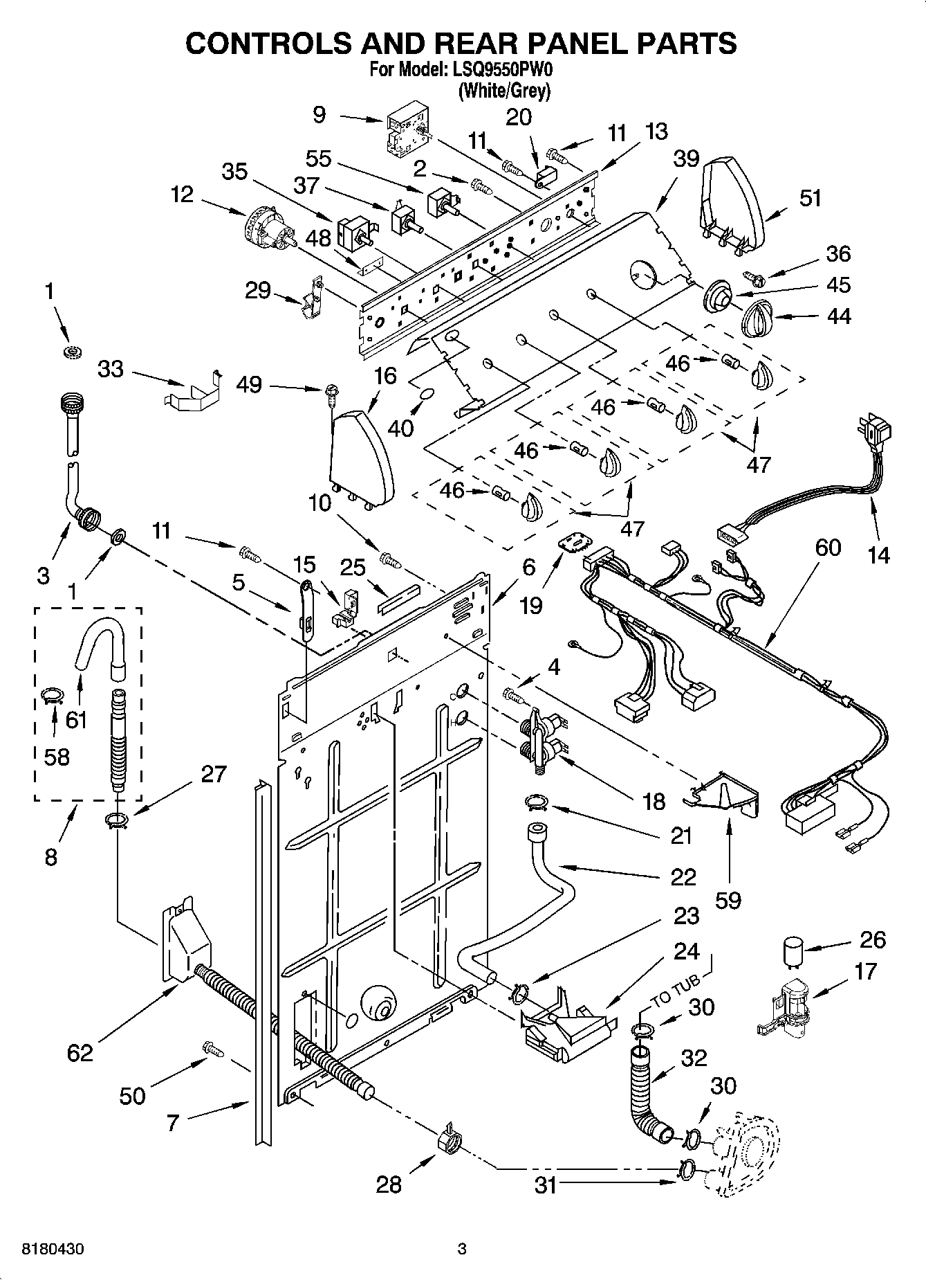 02 - CONTROLS AND REAR PANEL PARTS