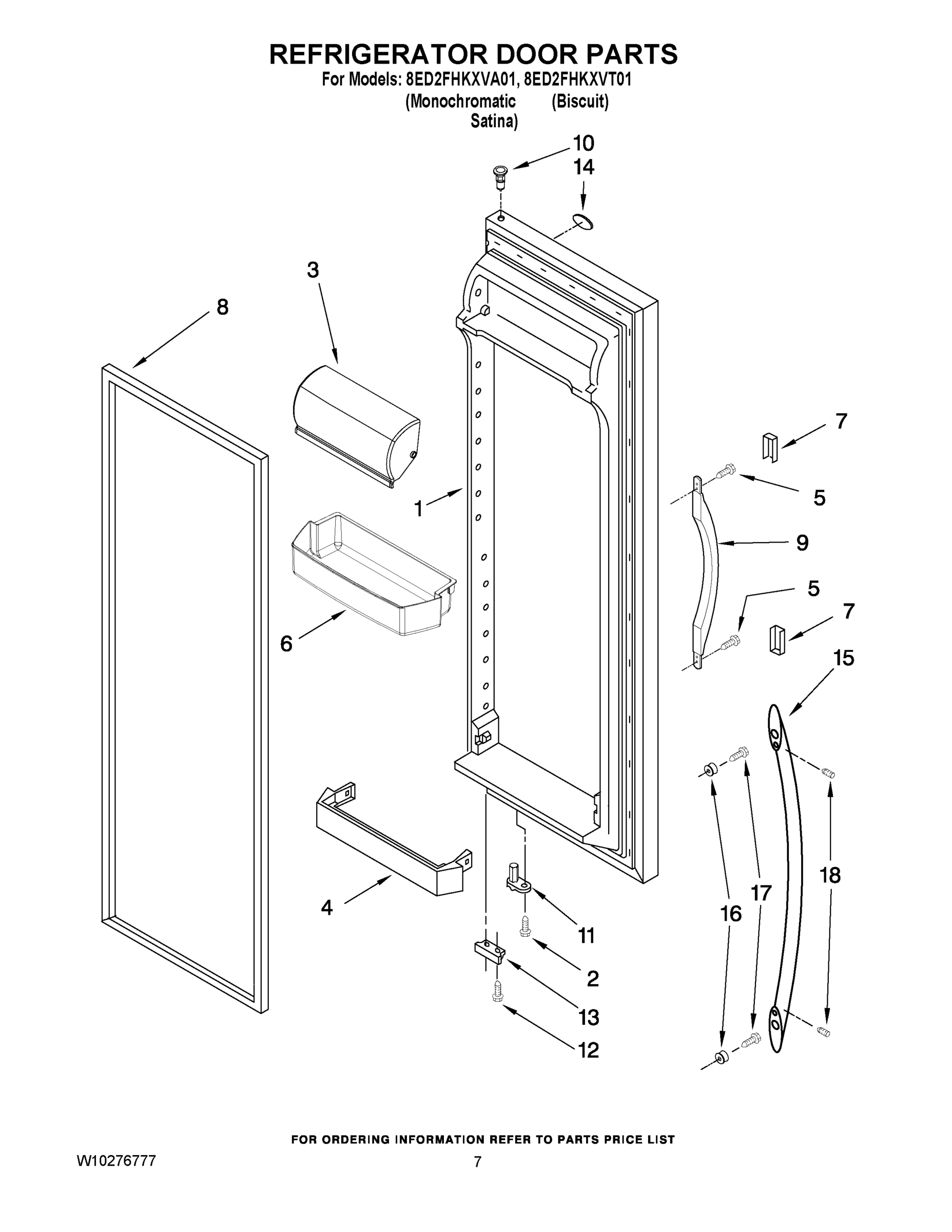 06 - REFRIGERATOR DOOR PARTS
