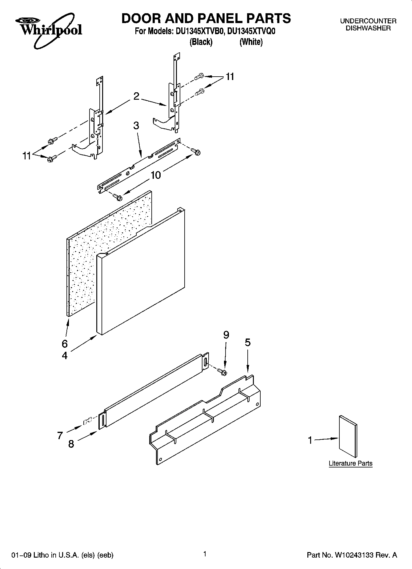 01 - DOOR AND PANEL PARTS