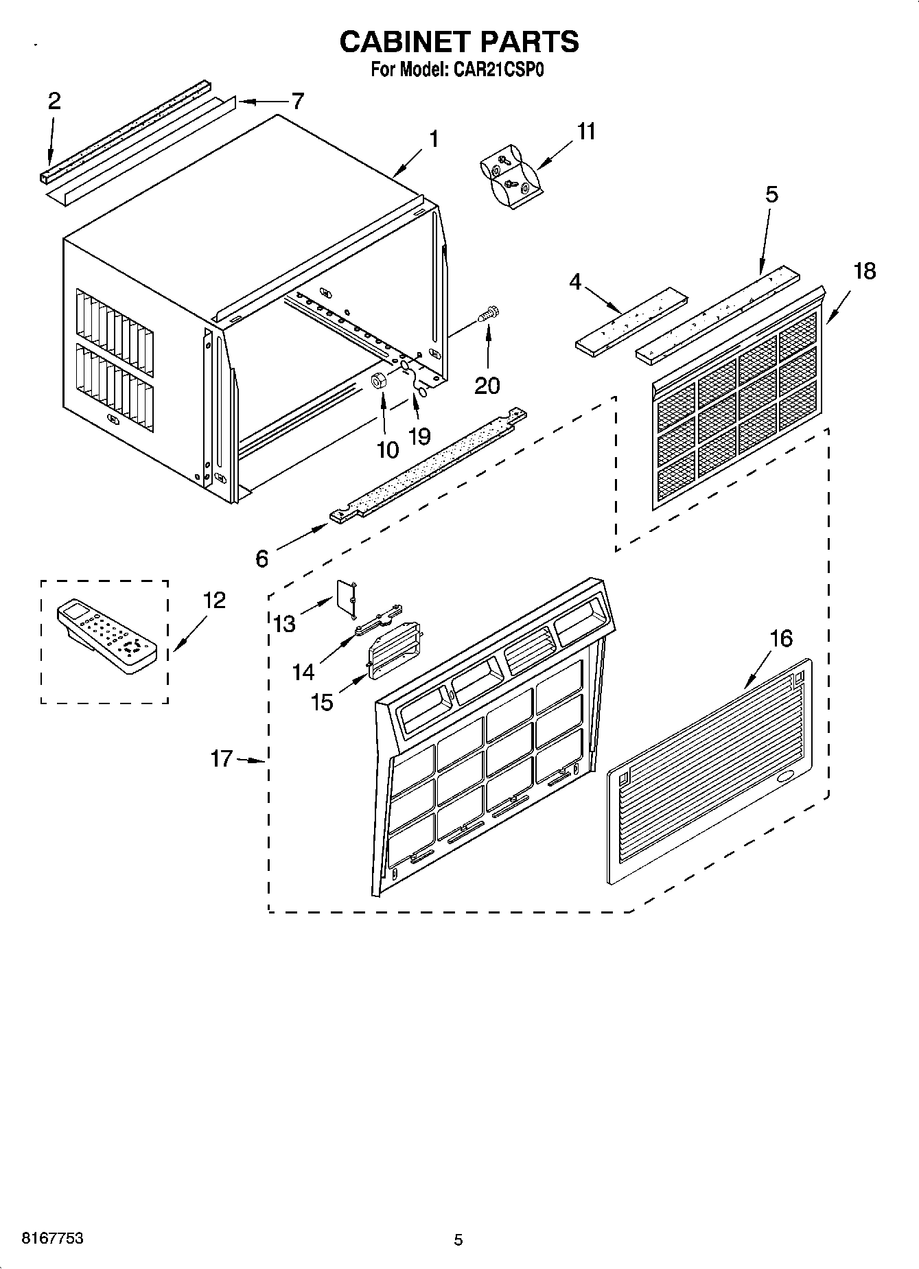 03 - CABINET PARTS