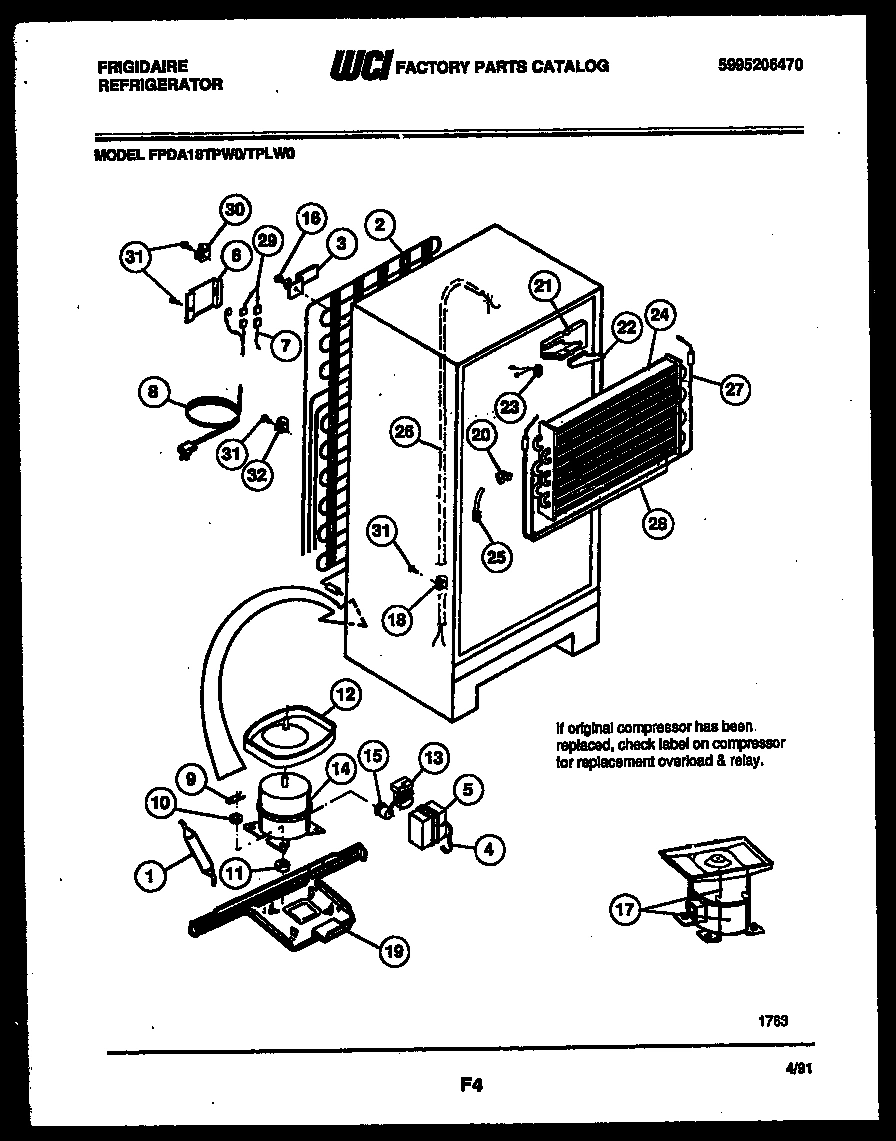 05 - SYSTEM AND AUTOMATIC DEFROST PARTS