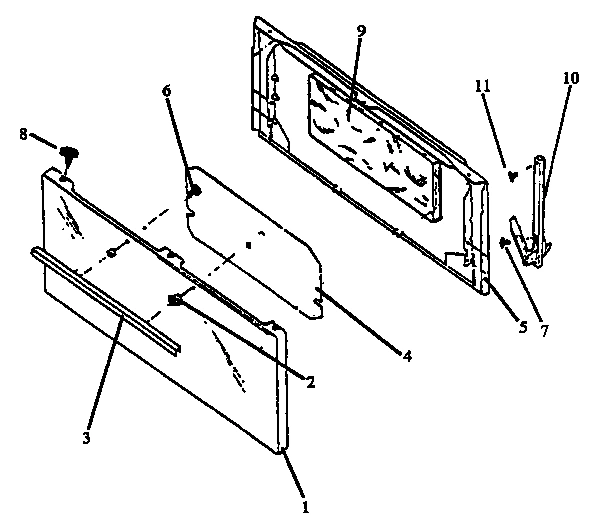 05 - OVEN DOOR ASSY
