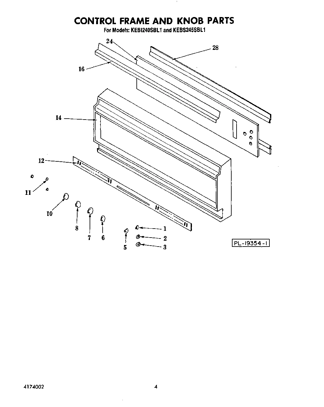 03 - CONTROL FRAME AND KNOB