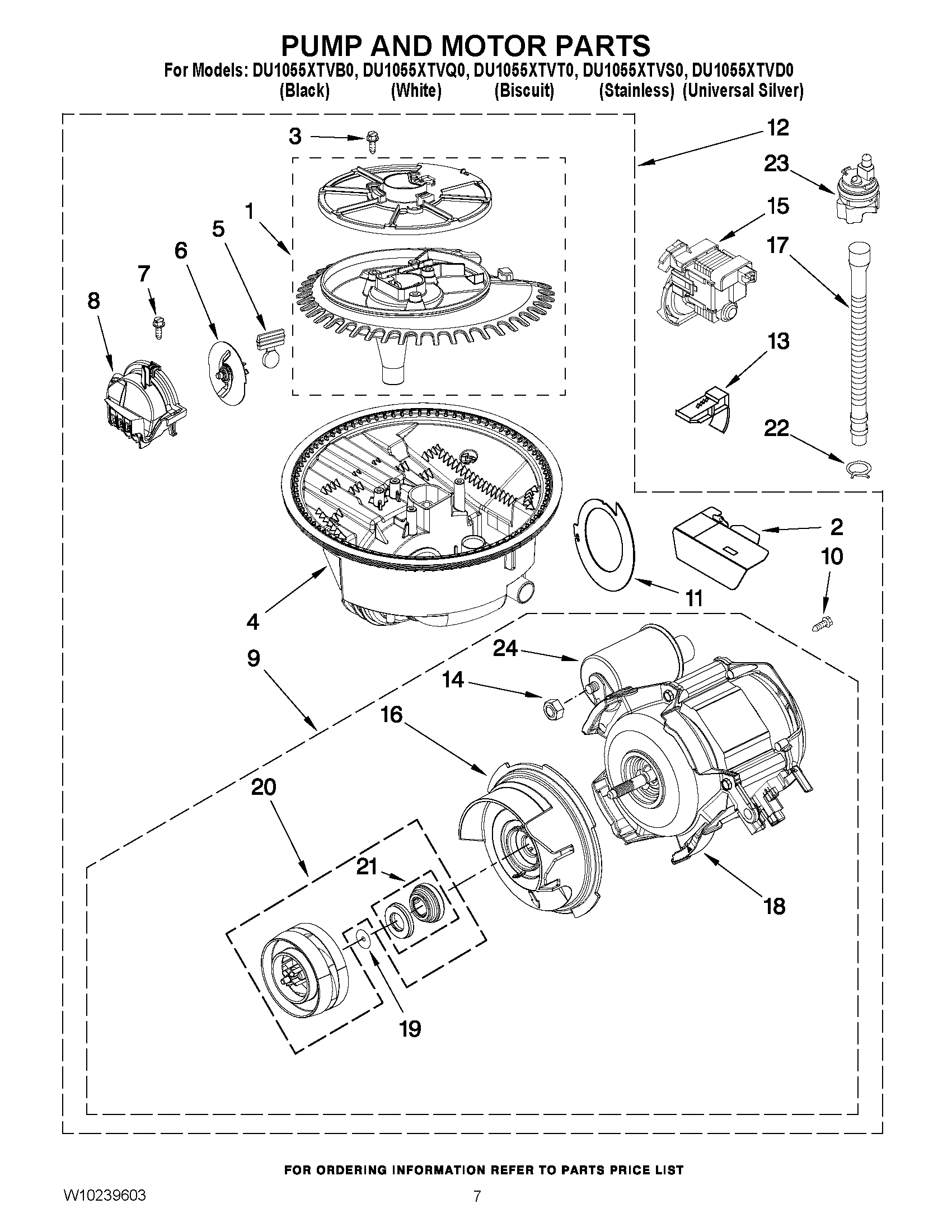 06 - PUMP AND MOTOR PARTS