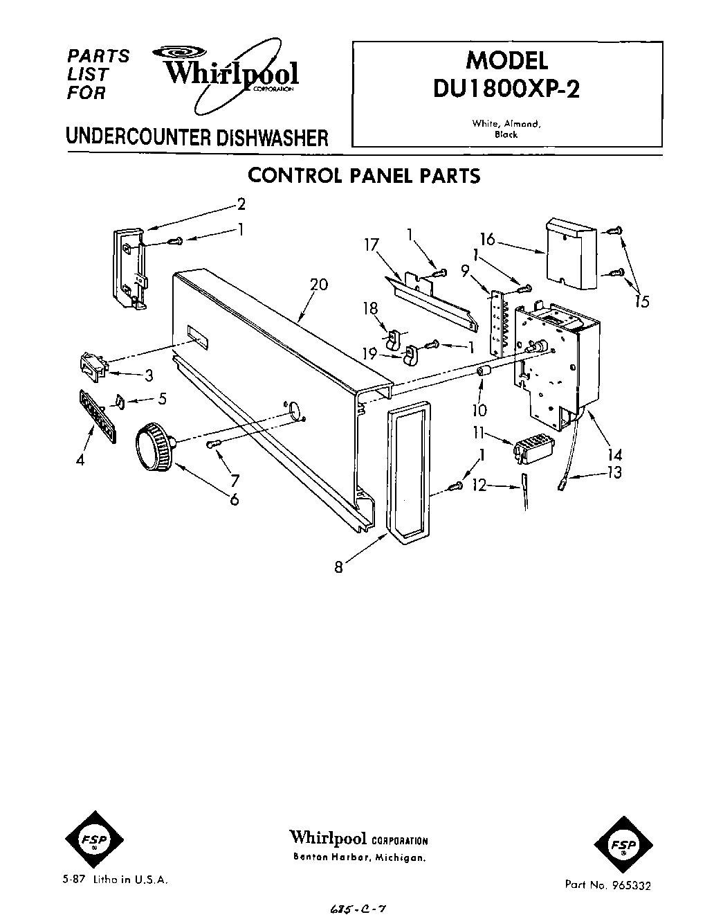 01 - CONTROL PANEL