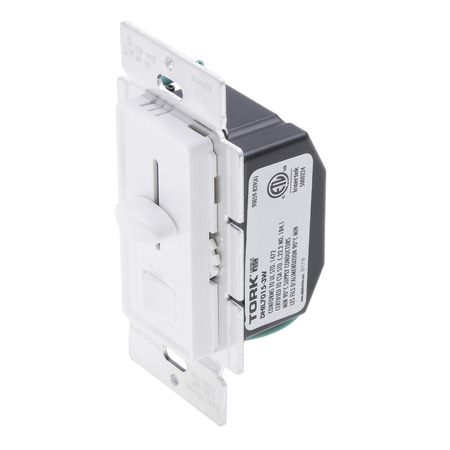Dimmer In-Wall Horizontal Switch 700W INC 150W LED/CFL 120VAC 3way WHT