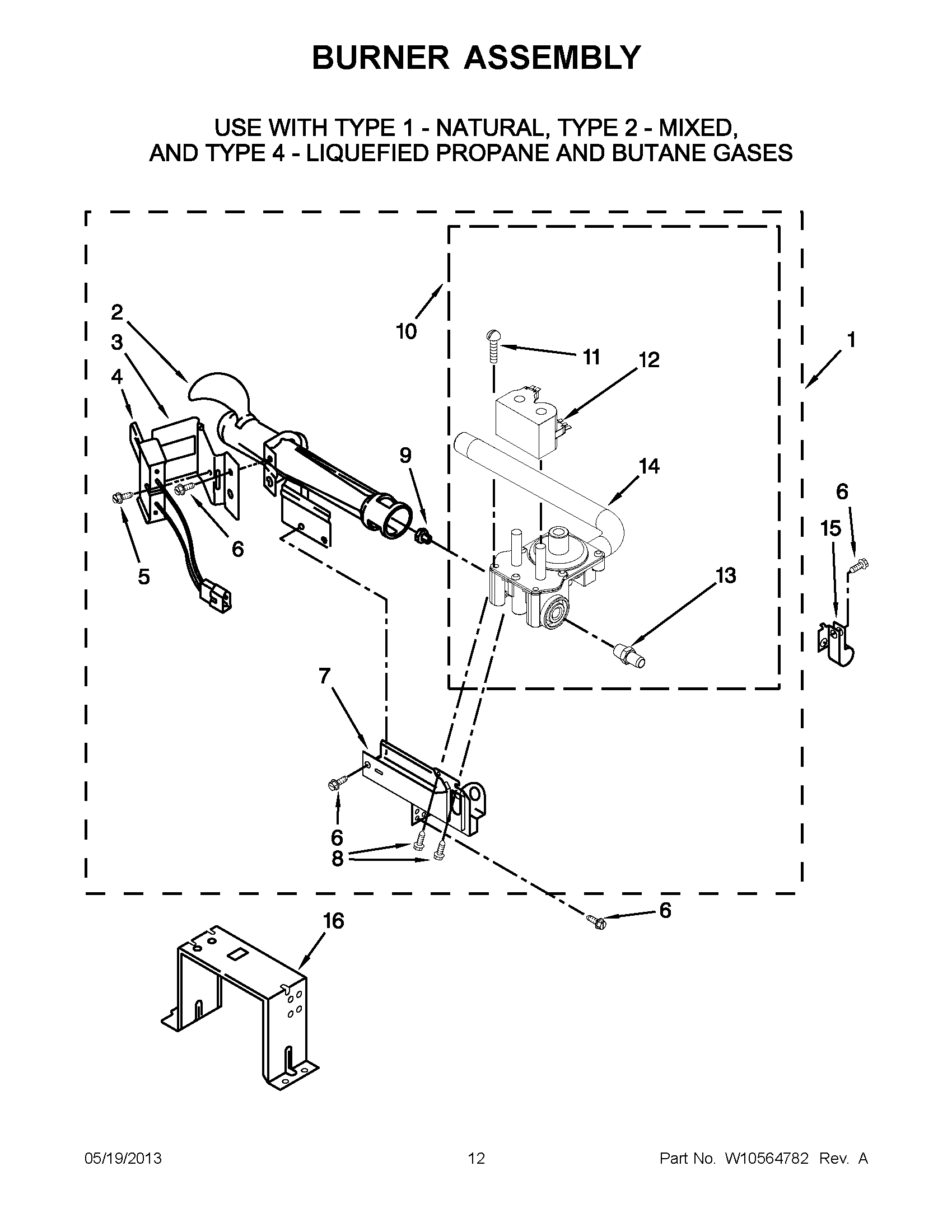 06 - BURNER ASSEMBLY