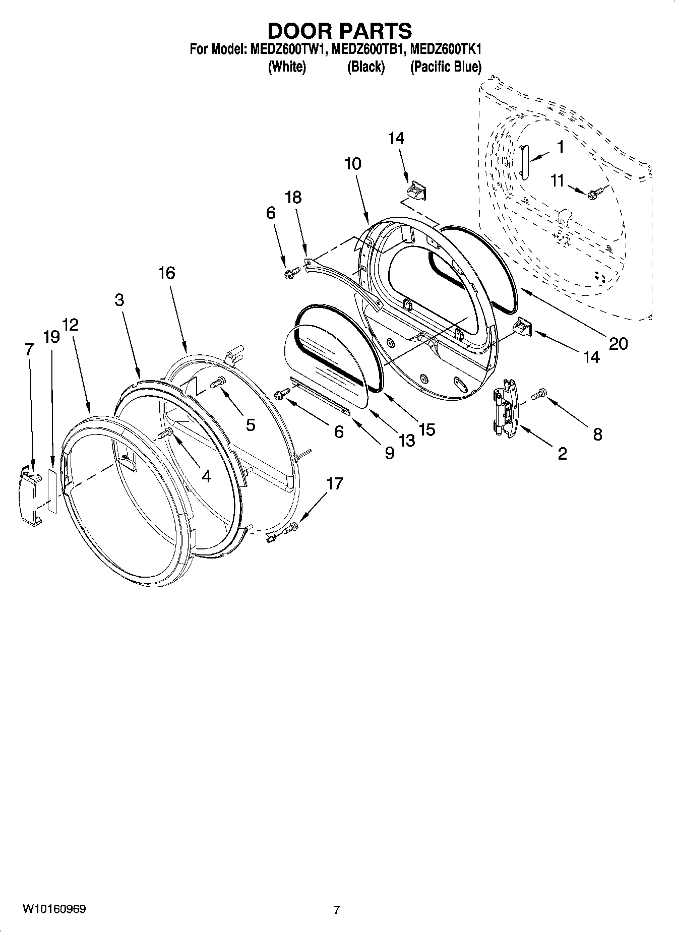04 - DOOR PARTS, OPTIONAL PARTS (NOT INCLUDED)