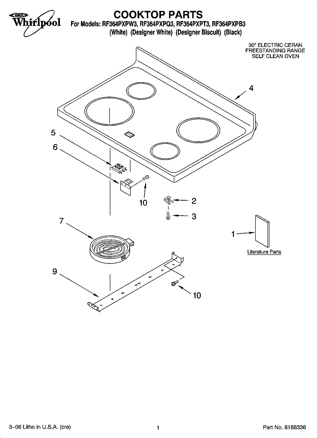 01 - COOKTOP PARTS