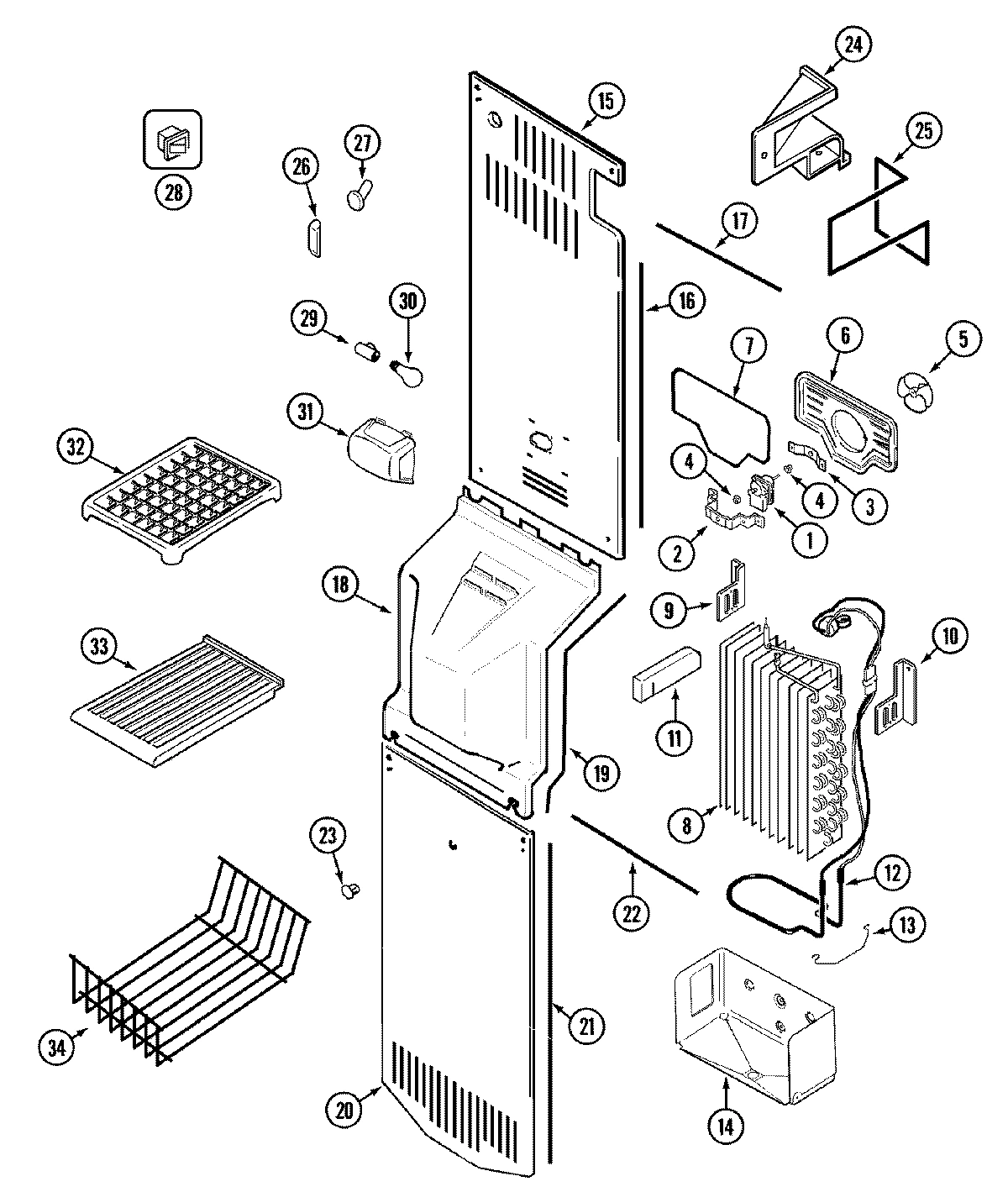 03 - FREEZER COMPARTMENT