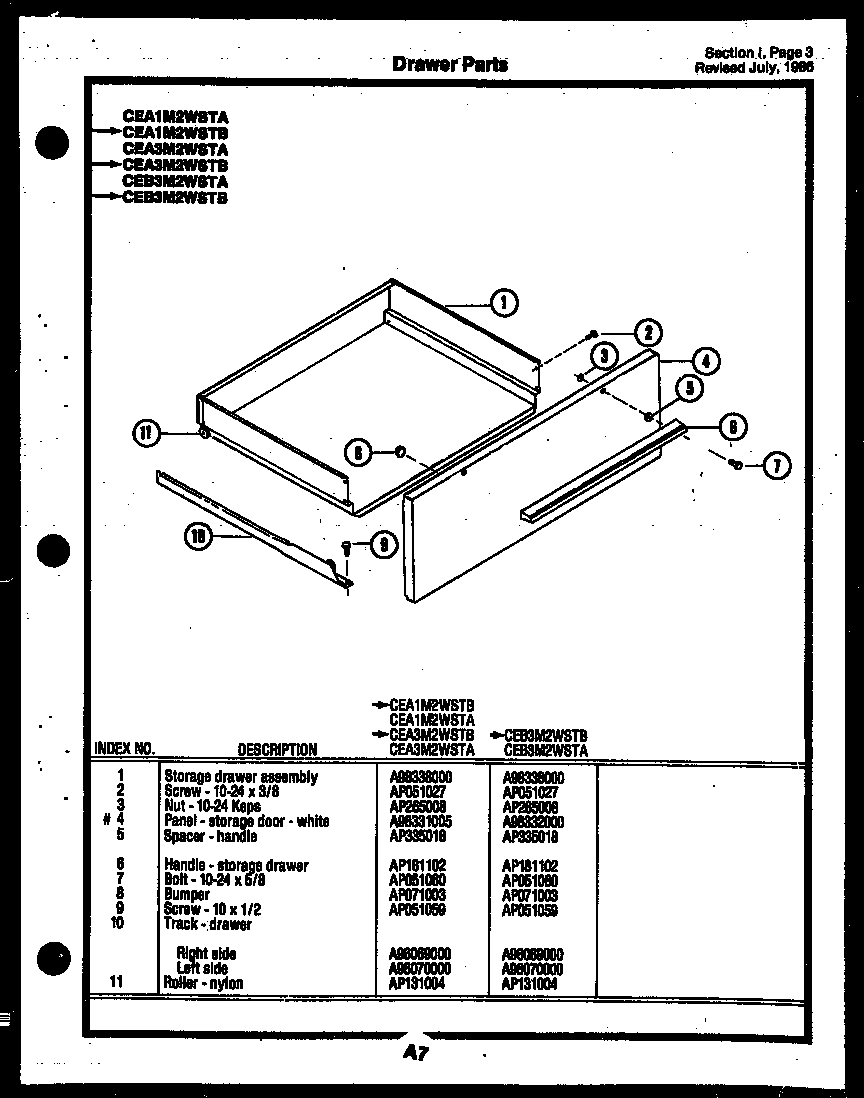 02 - DRAWER PARTS