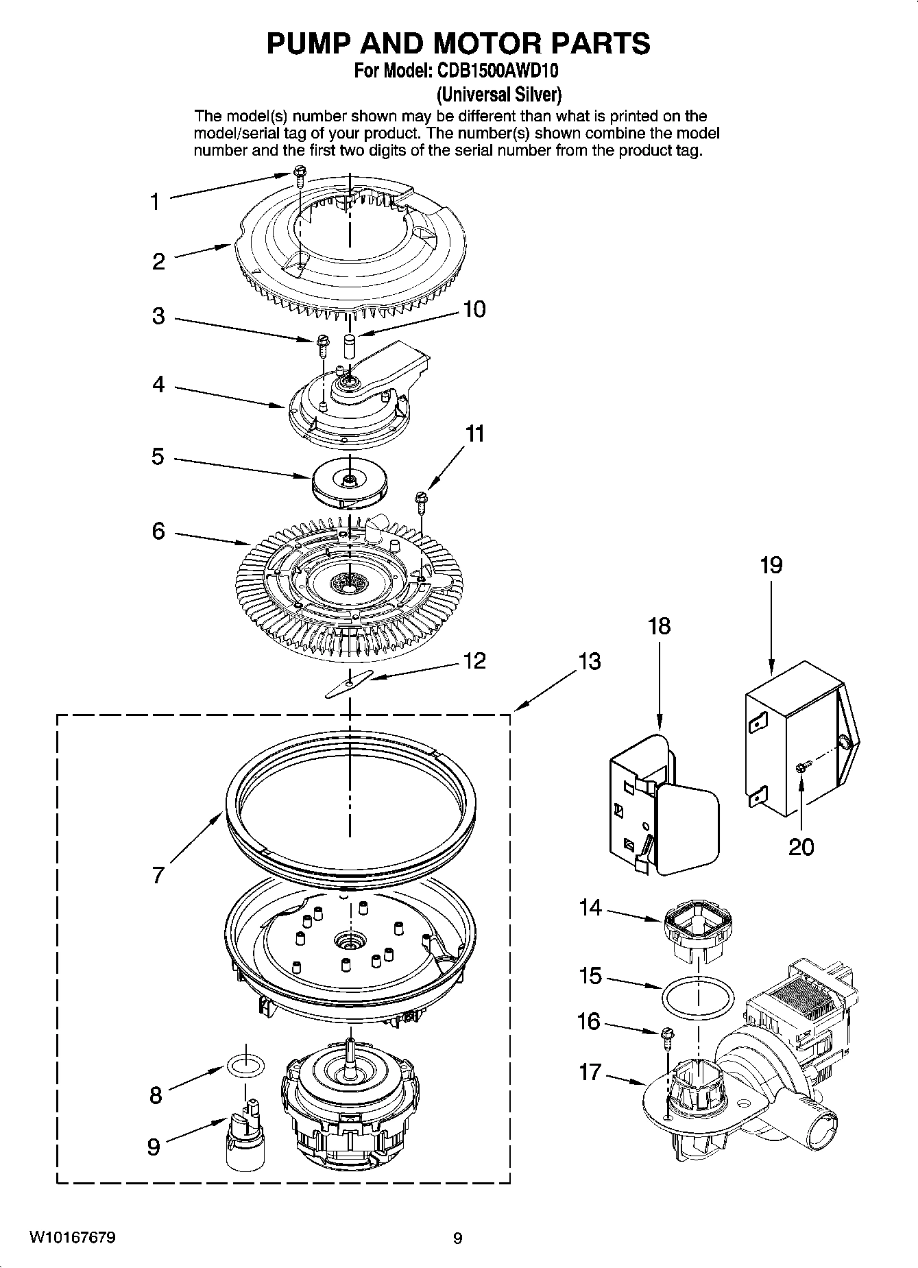 08 - PUMP AND MOTOR PARTS