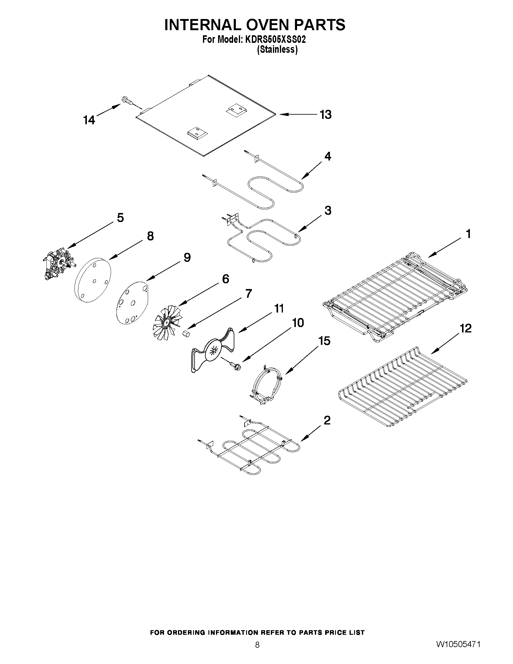 07 - INTERNAL OVEN PARTS