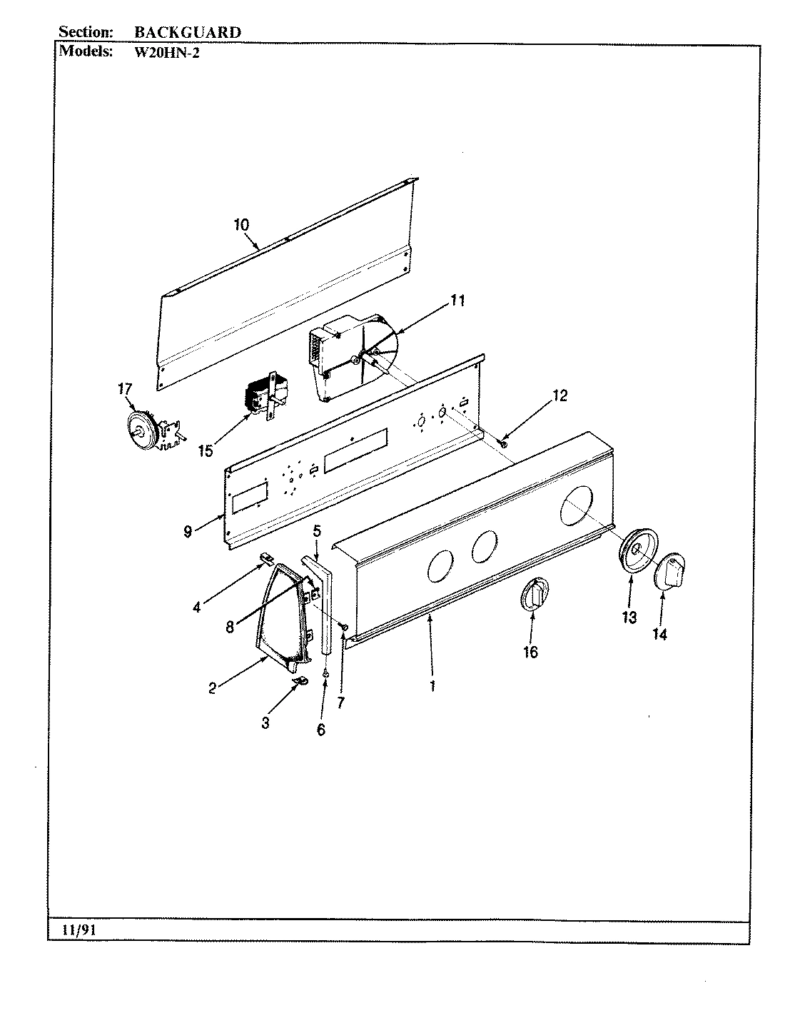 02 - CONTROL PANEL (REV. A-D)(W20JN5SC)