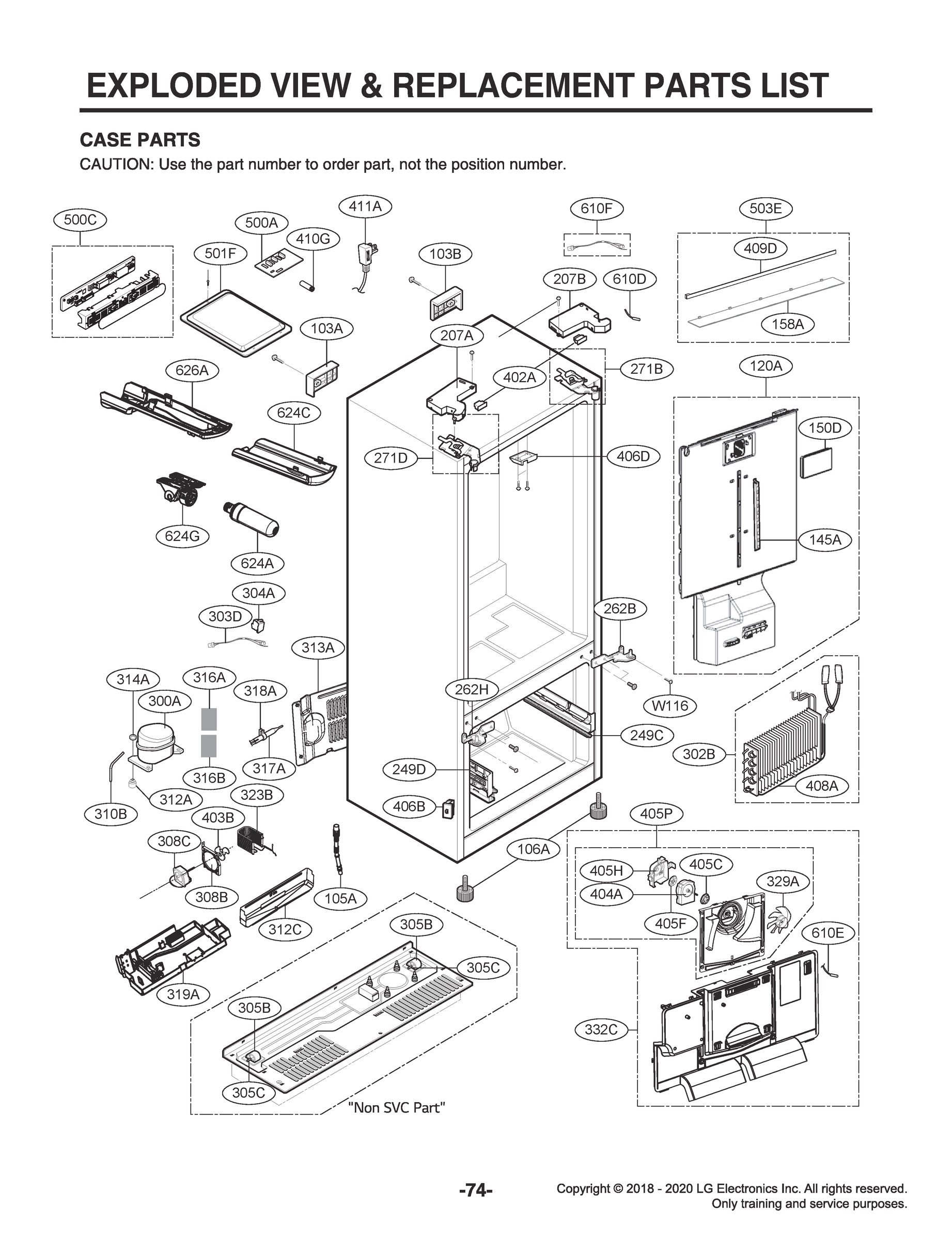 CASE PARTS