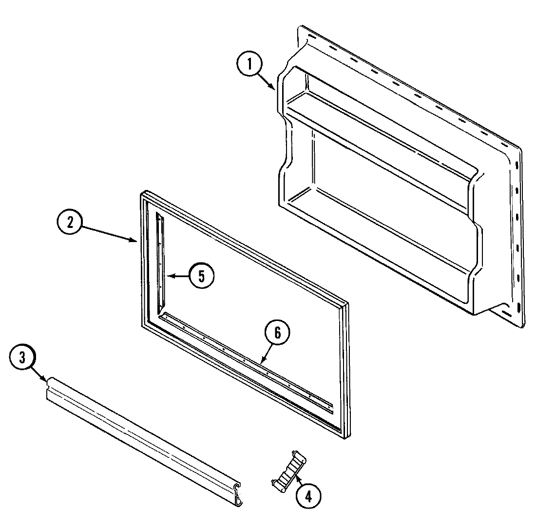 02 - FREEZER INNER DOOR