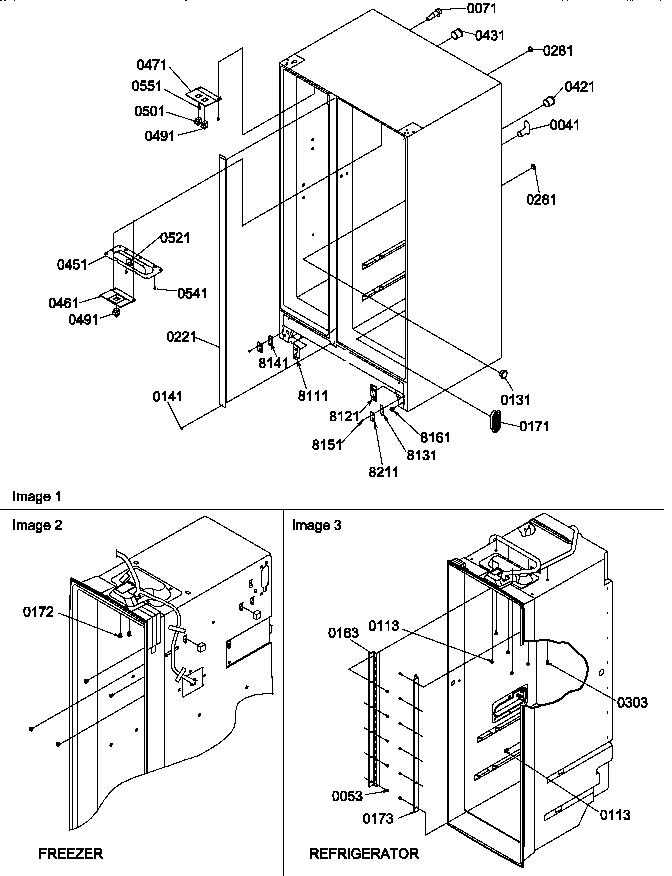 02 - CABINET PARTS