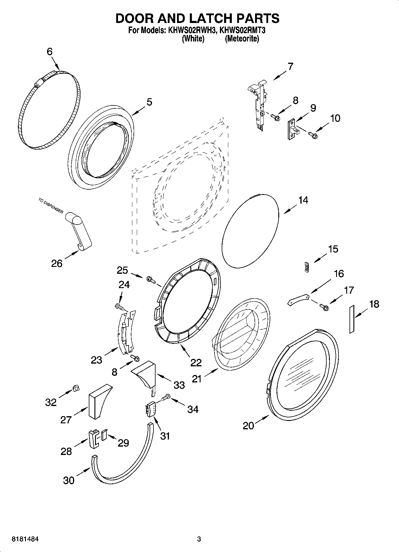 02 - DOOR AND LATCH PARTS