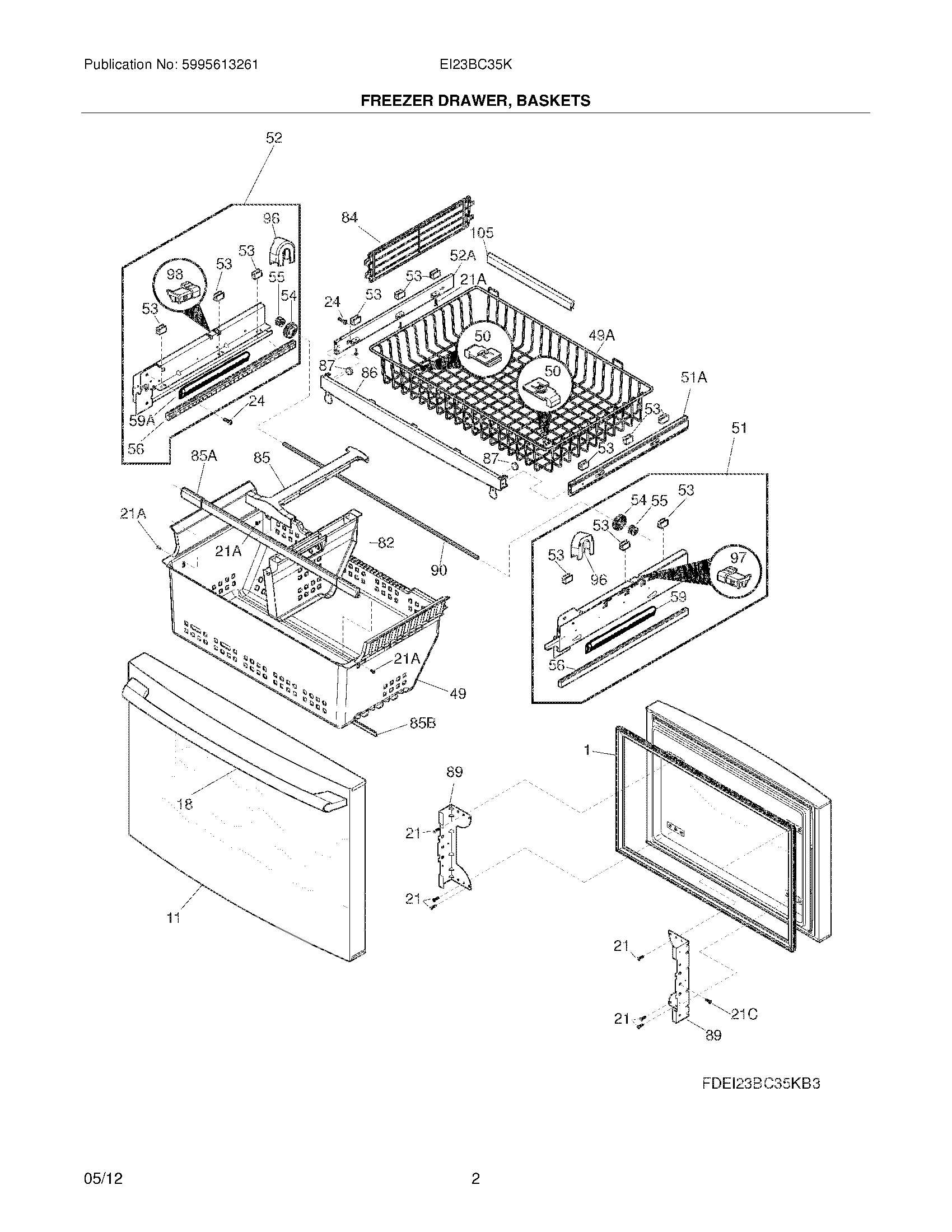 03 - FREEZER DRAWER - BASKET