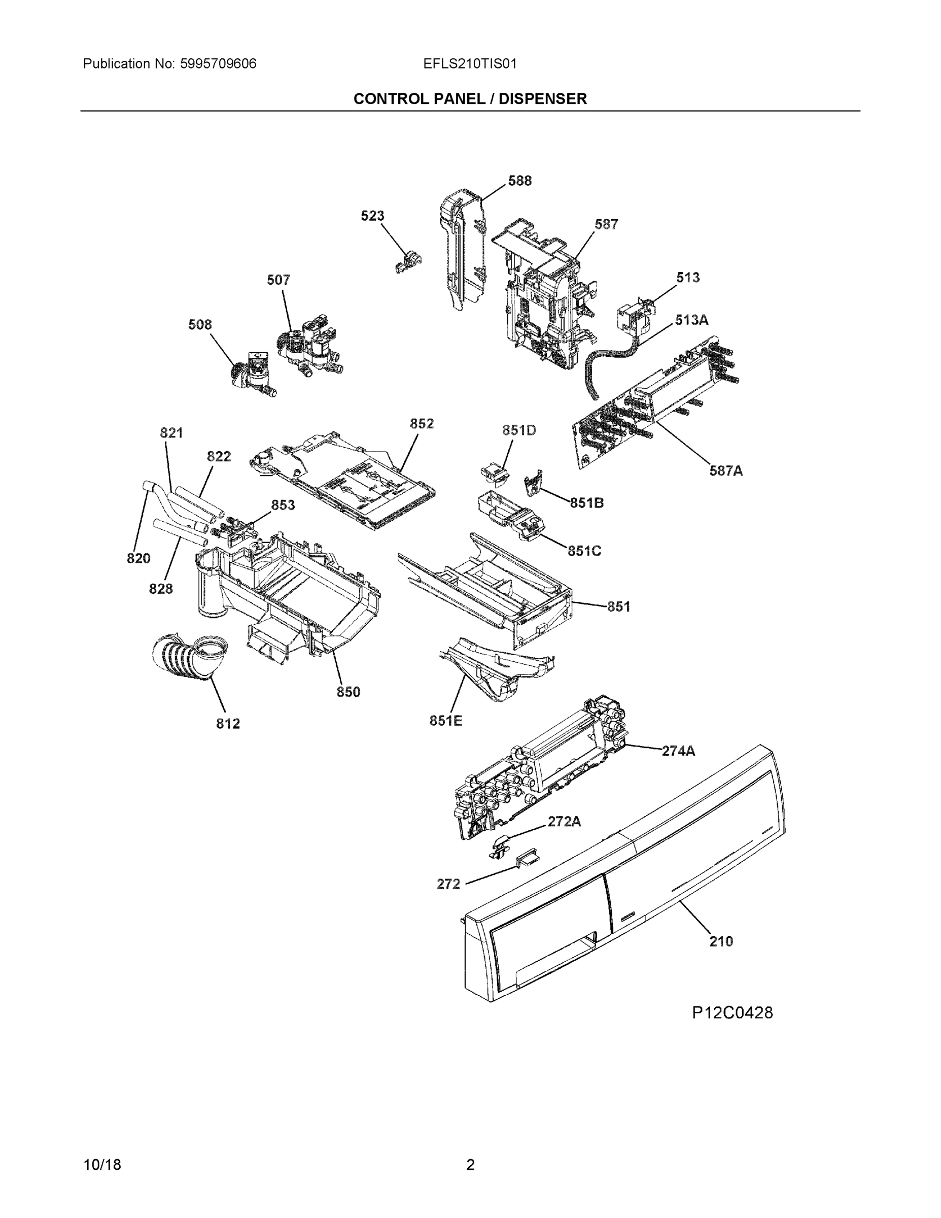 02 - CONTROL PANEL / DISPENSER