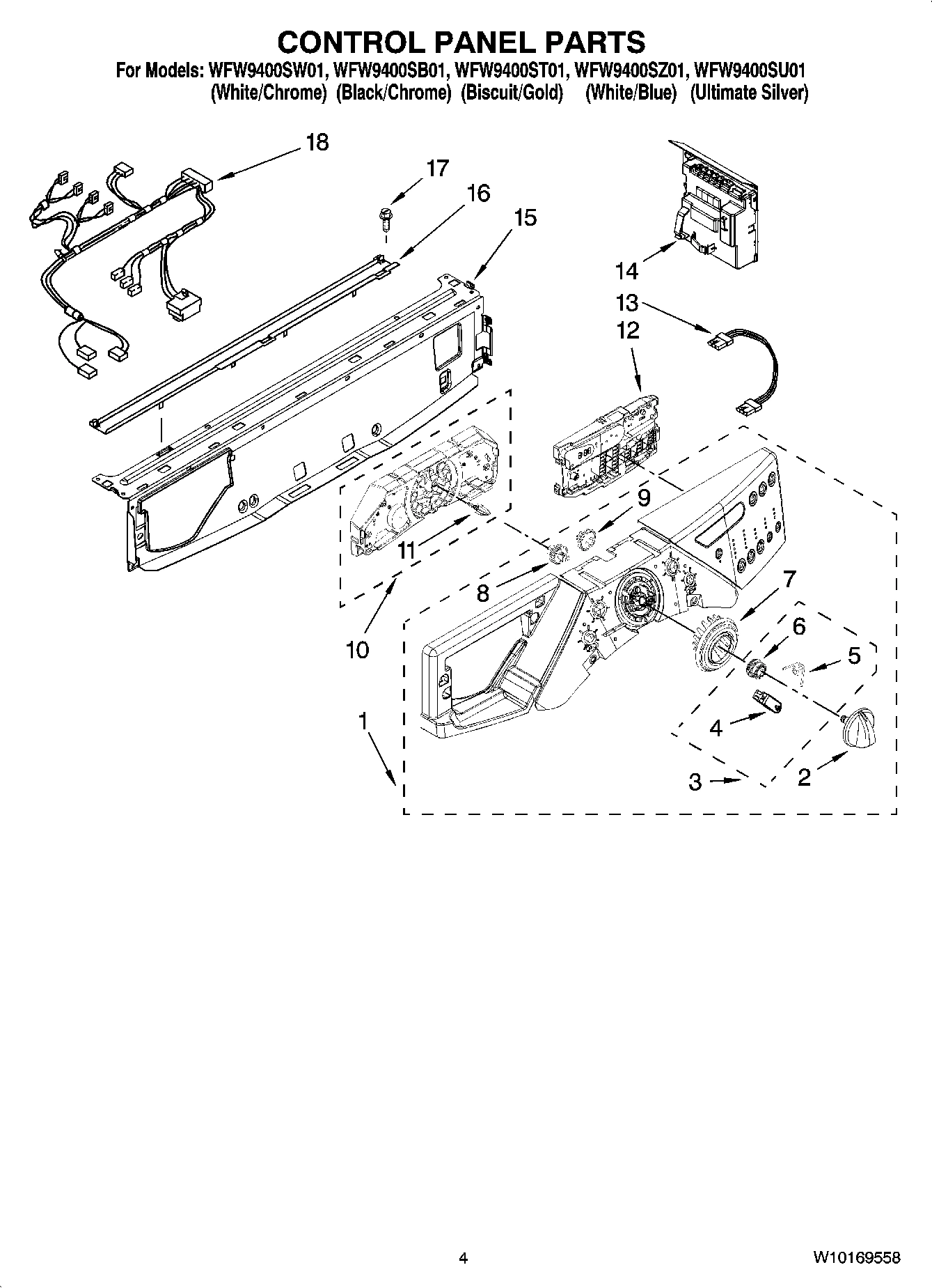 03 - CONTROL PANEL PARTS