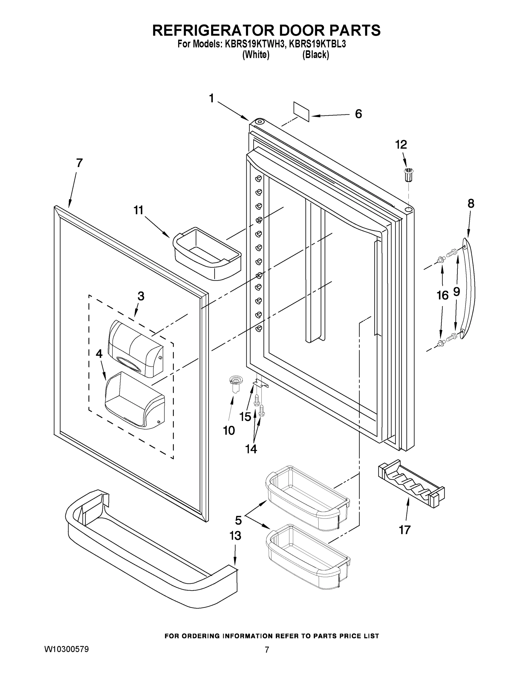 04 - REFRIGERATOR DOOR PARTS