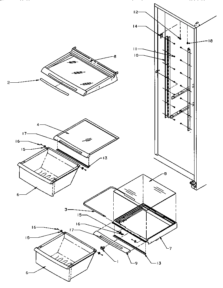 15 - SHELVING & DRAWERS (REF)