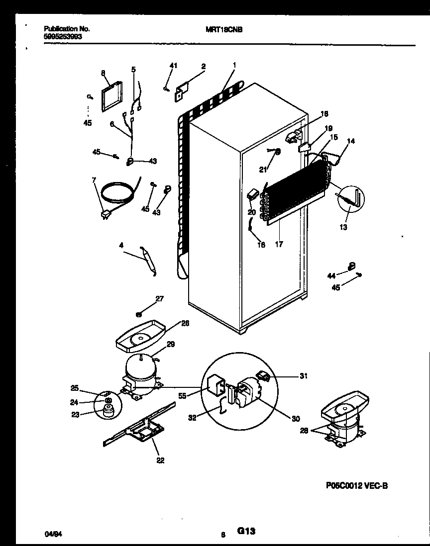 05 - SYSTEM AND AUTOMATIC DEFROST PARTS