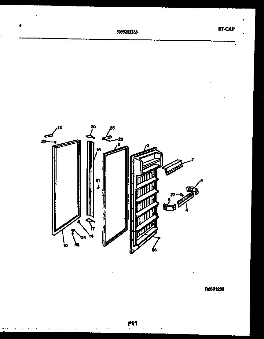 03 - REFRIGERATOR DOOR PARTS