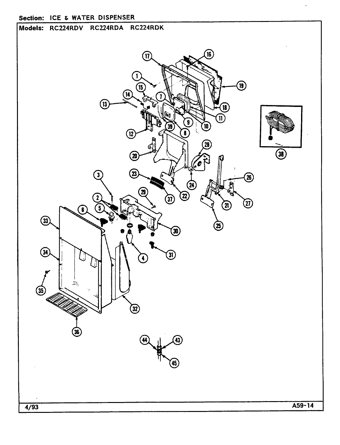 03 - ICE & WATER DISPENSER