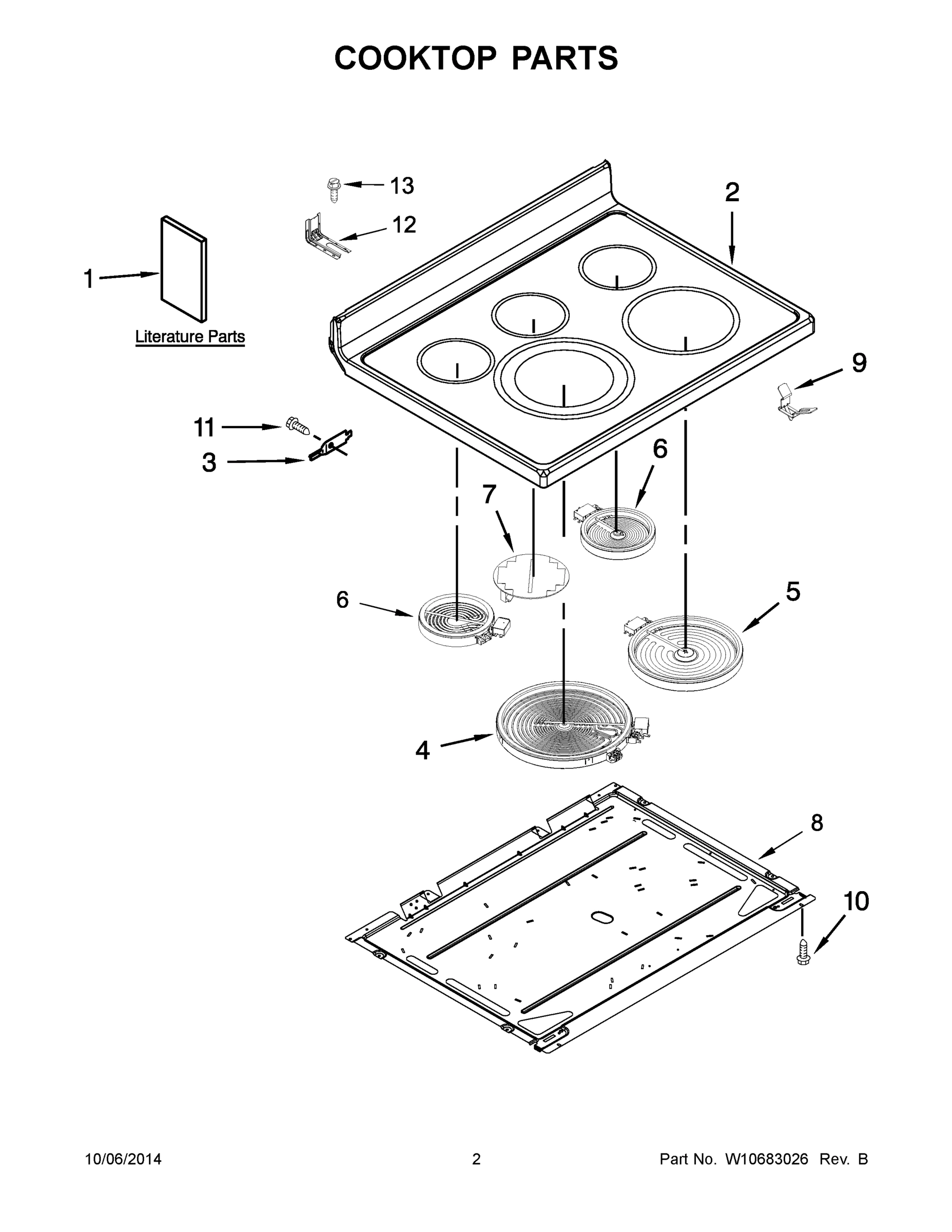 02 - COOKTOP PARTS