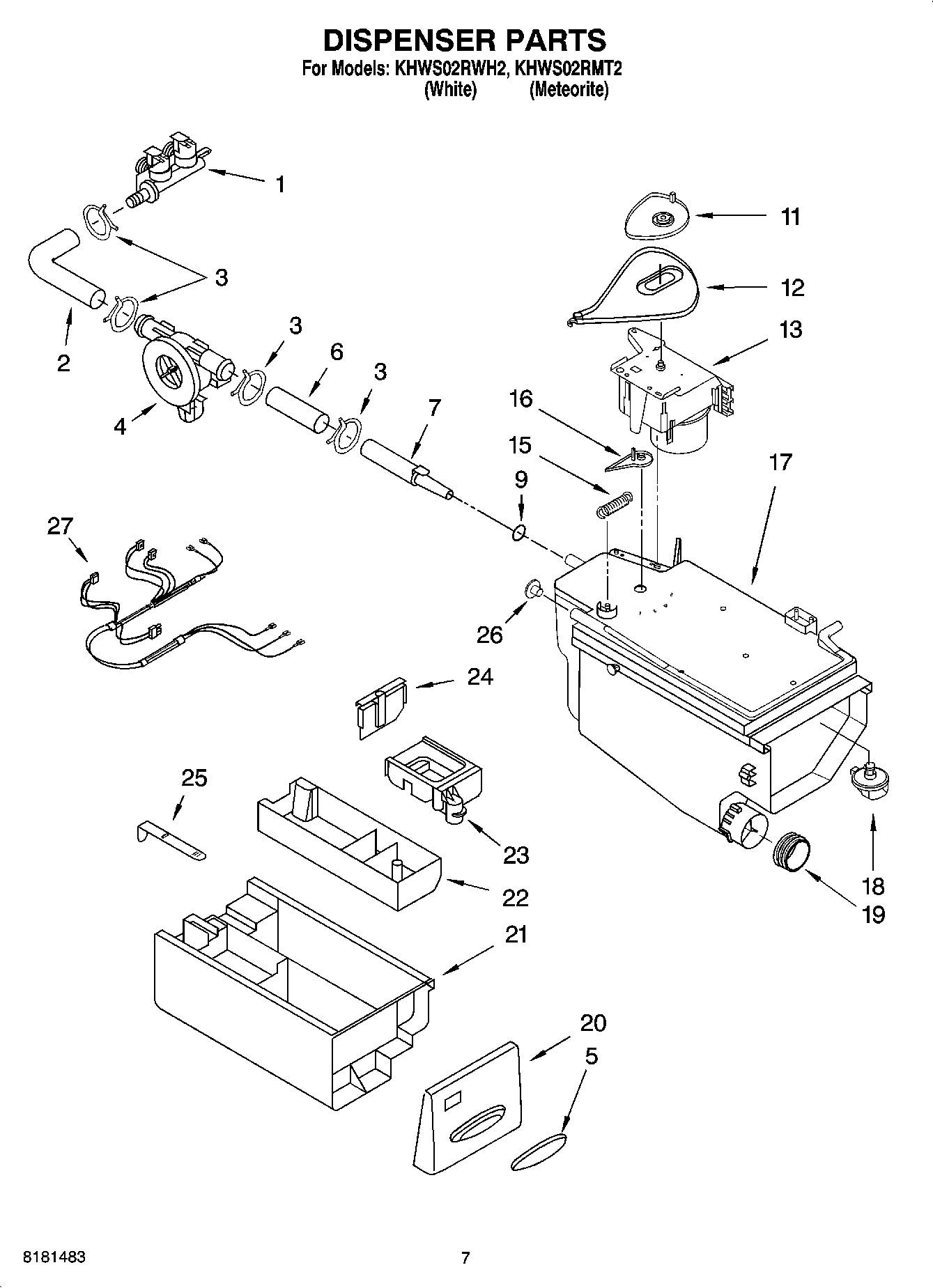 04 - DISPENSER PARTS