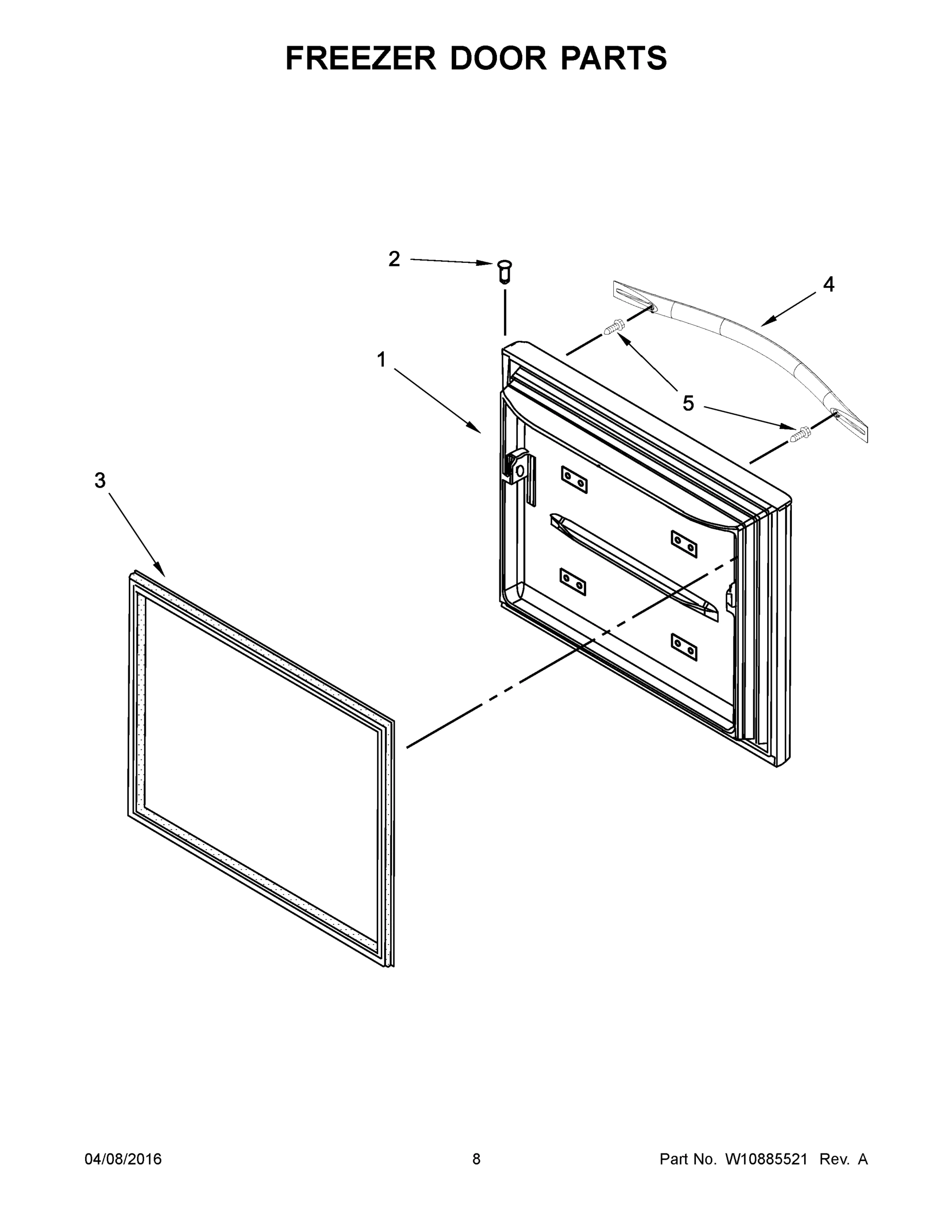 05 - FREEZER DOOR PARTS