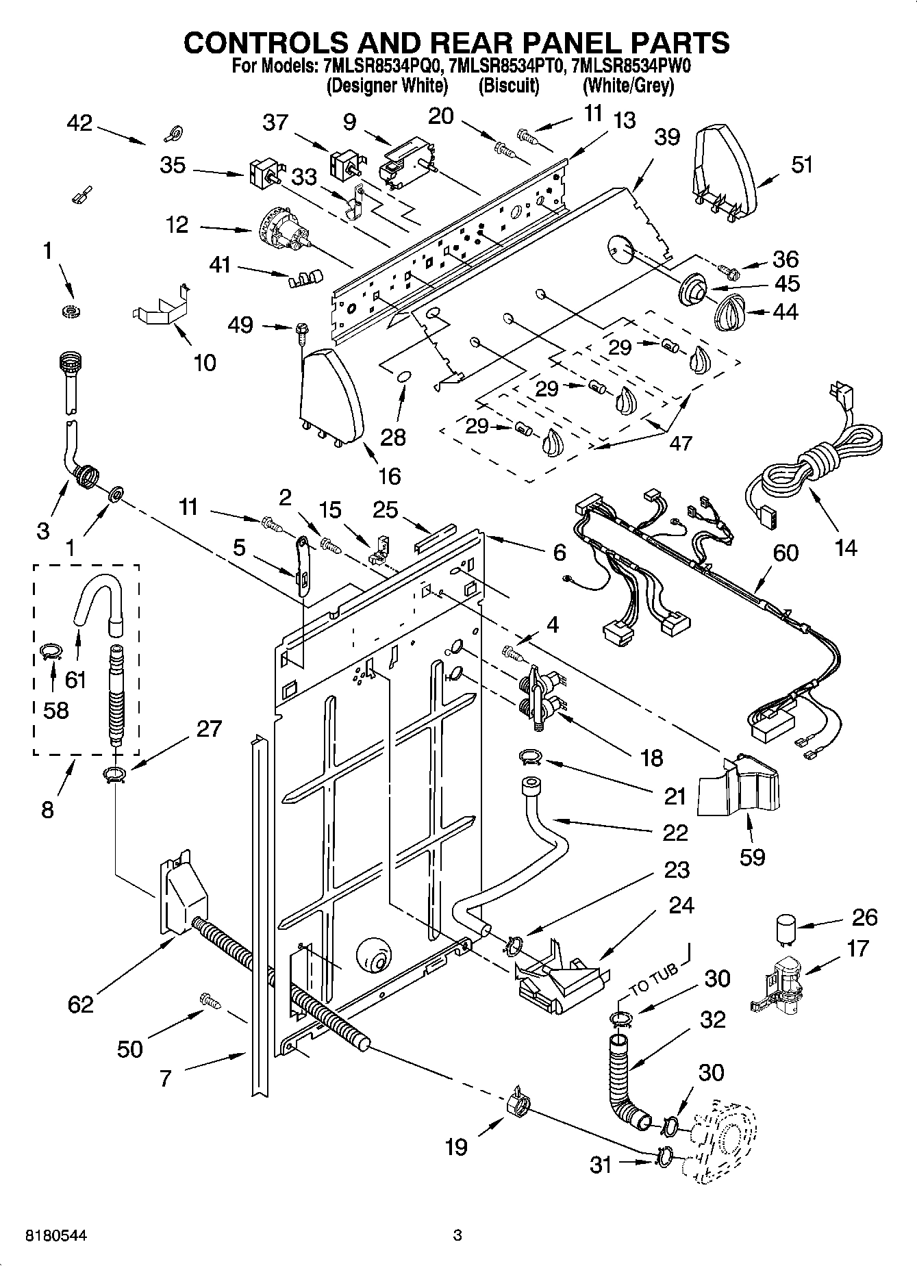 02 - CONTROLS AND REAR PANEL PARTS