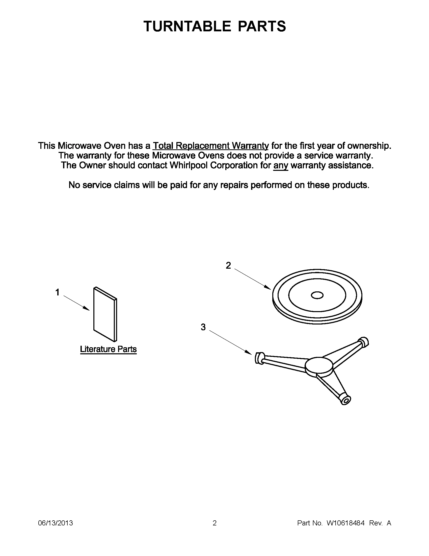 01 - TURNTABLE PARTS
