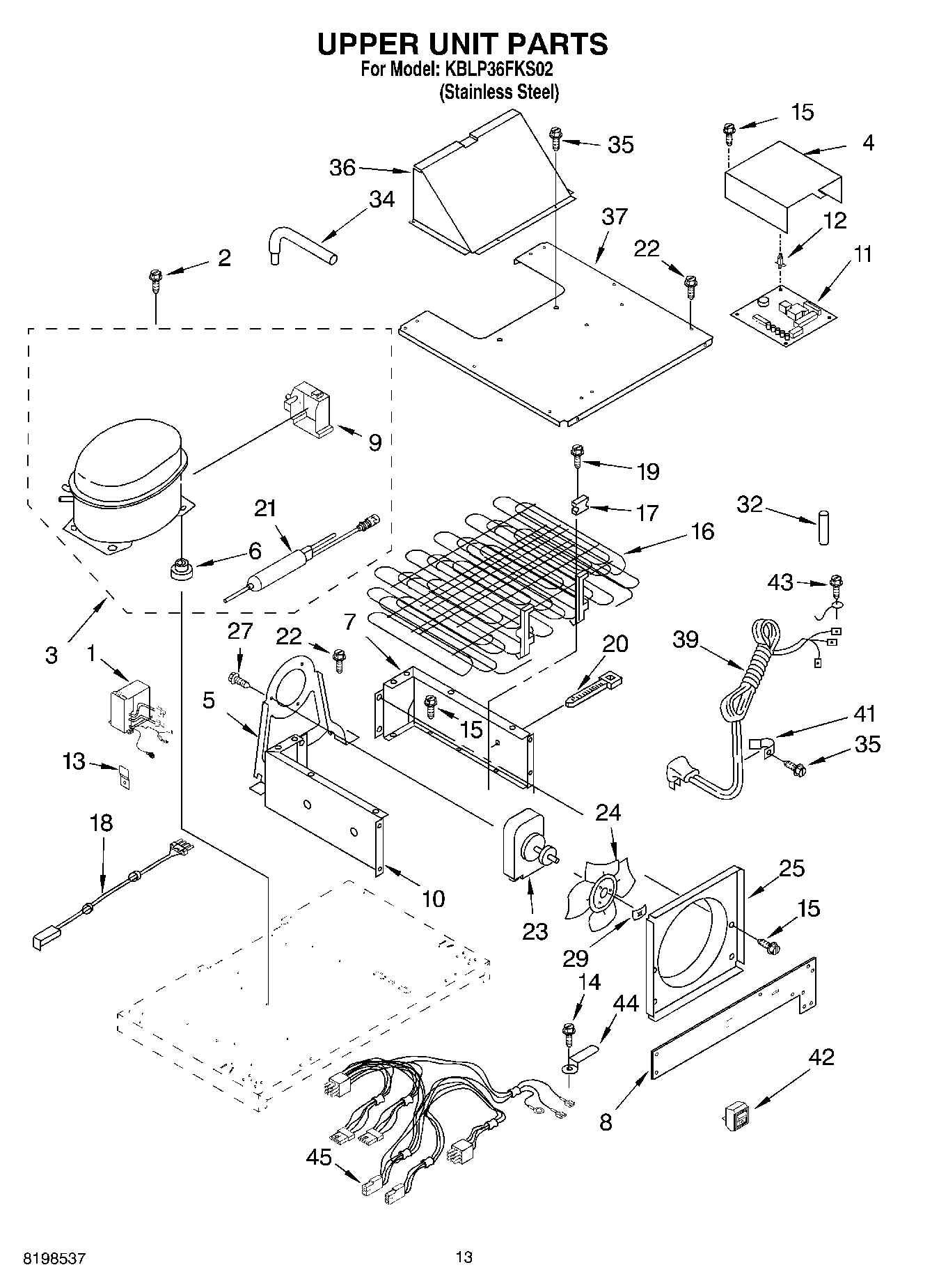 08 - UPPER UNIT PARTS