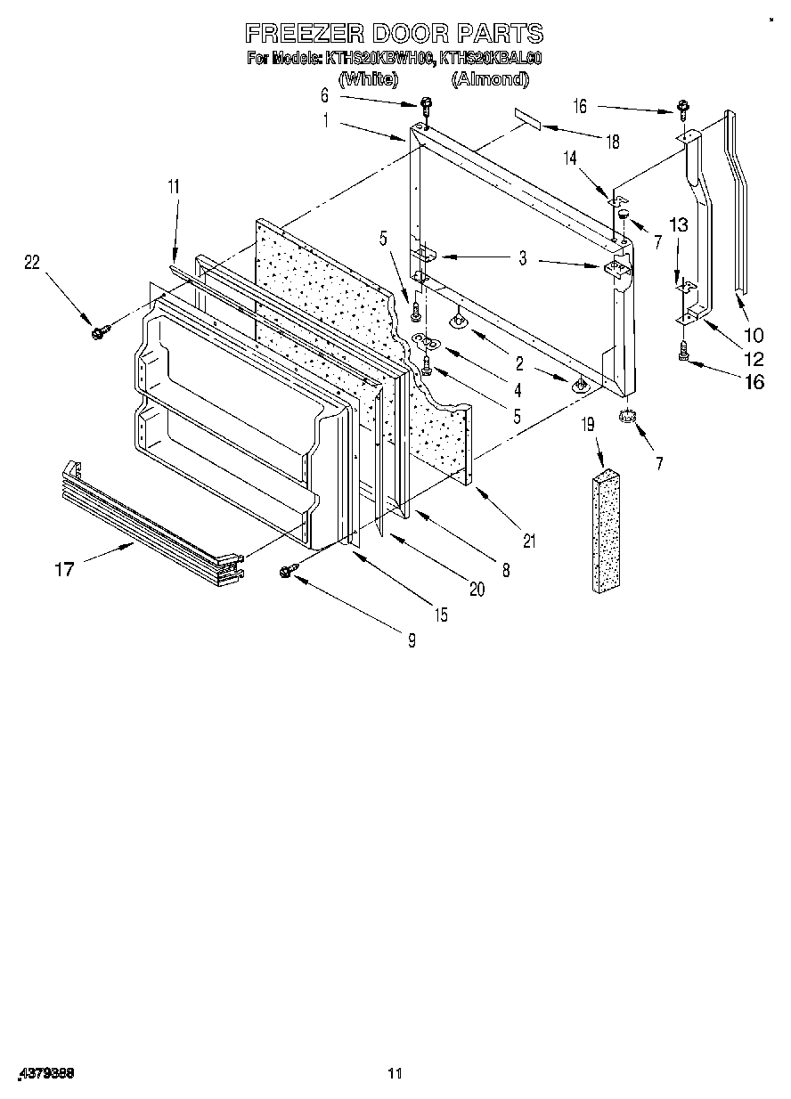 07 - FREEZER DOOR