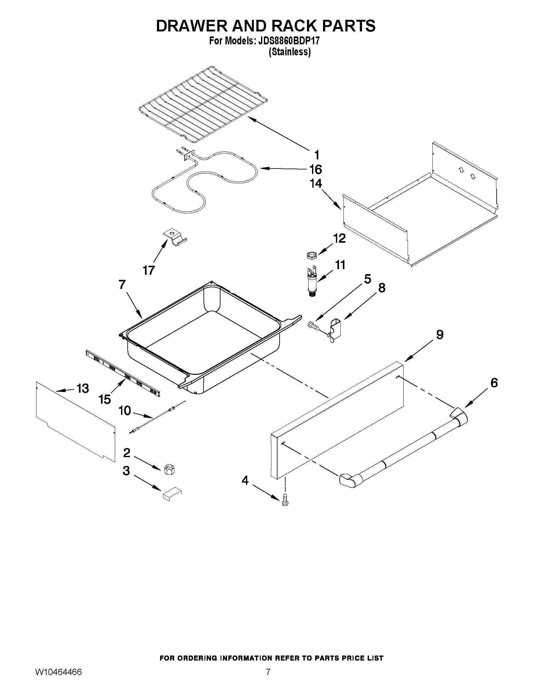 05 - DRAWER AND RACK PARTS