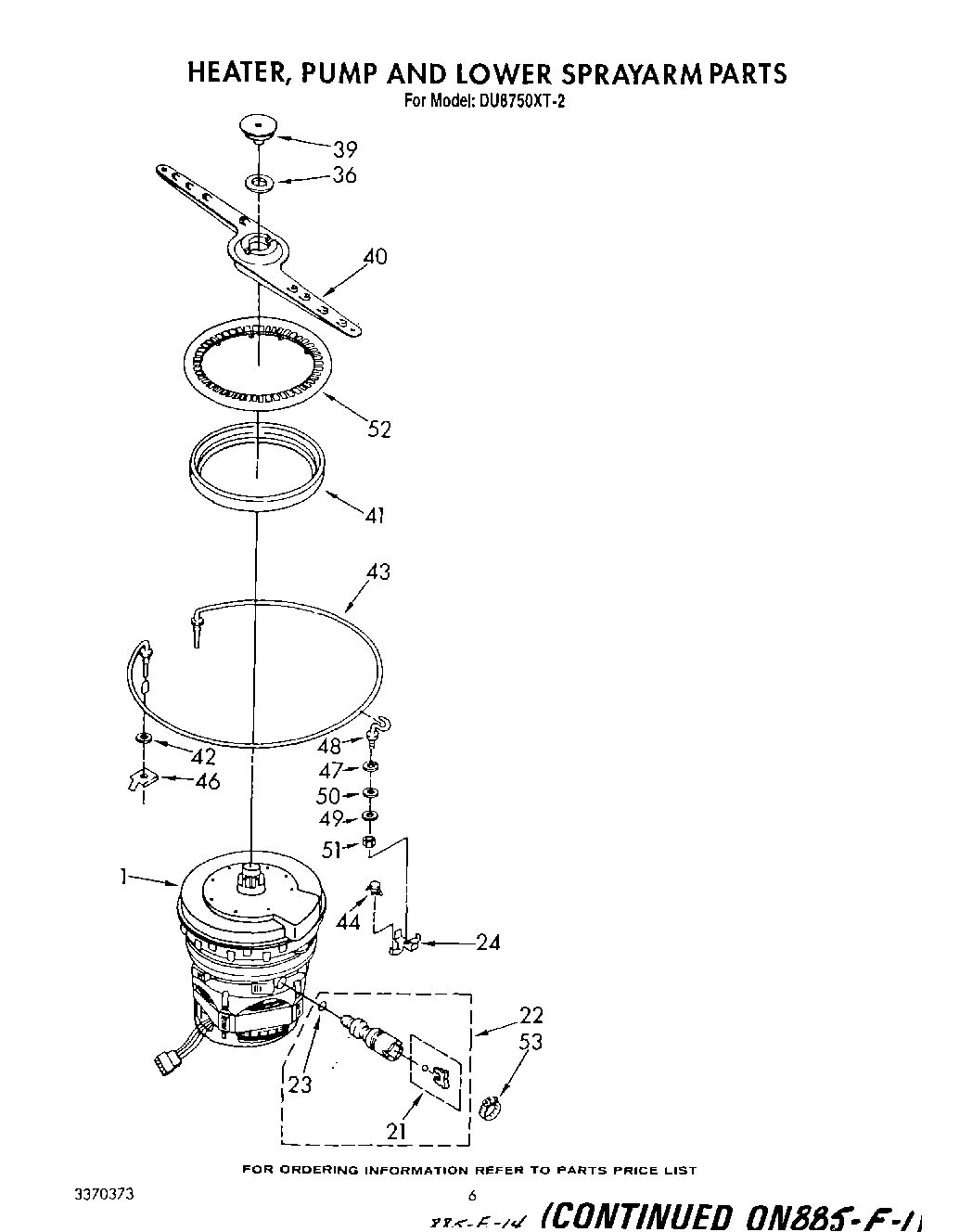 04 - HEATER, PUMP, AND LOWER SPRAY ARM