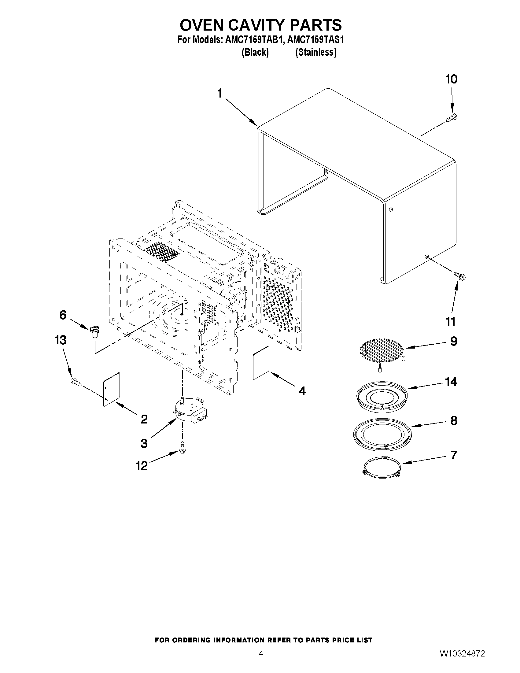 03 - OVEN CAVITY PARTS