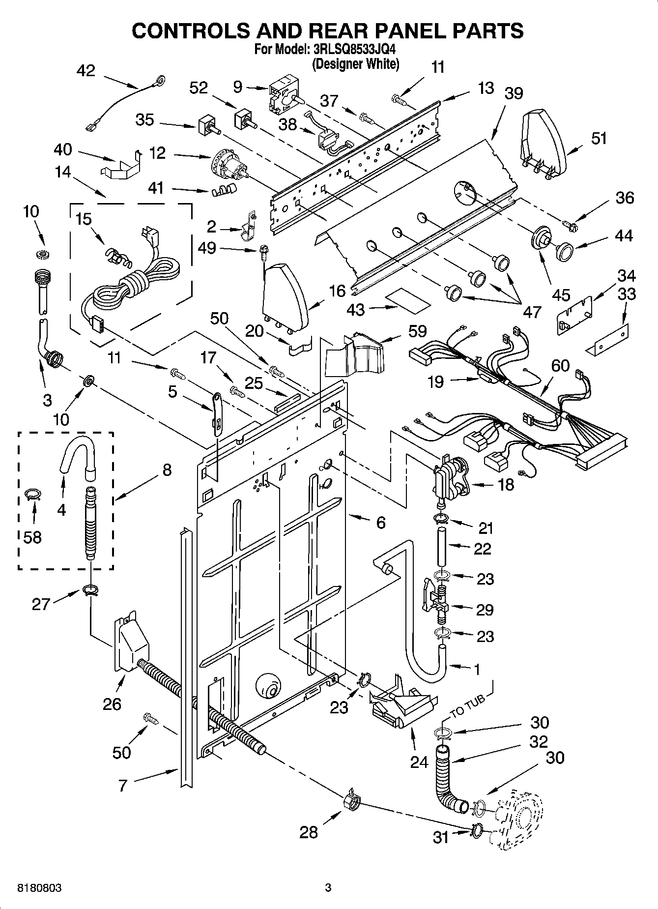 02 - CONTROLS AND REAR PANEL PARTS