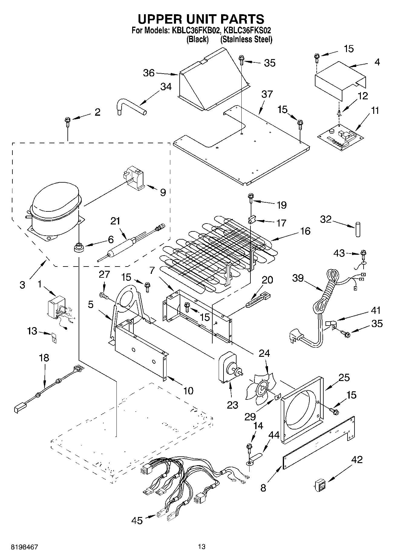 08 - UPPER UNIT PARTS