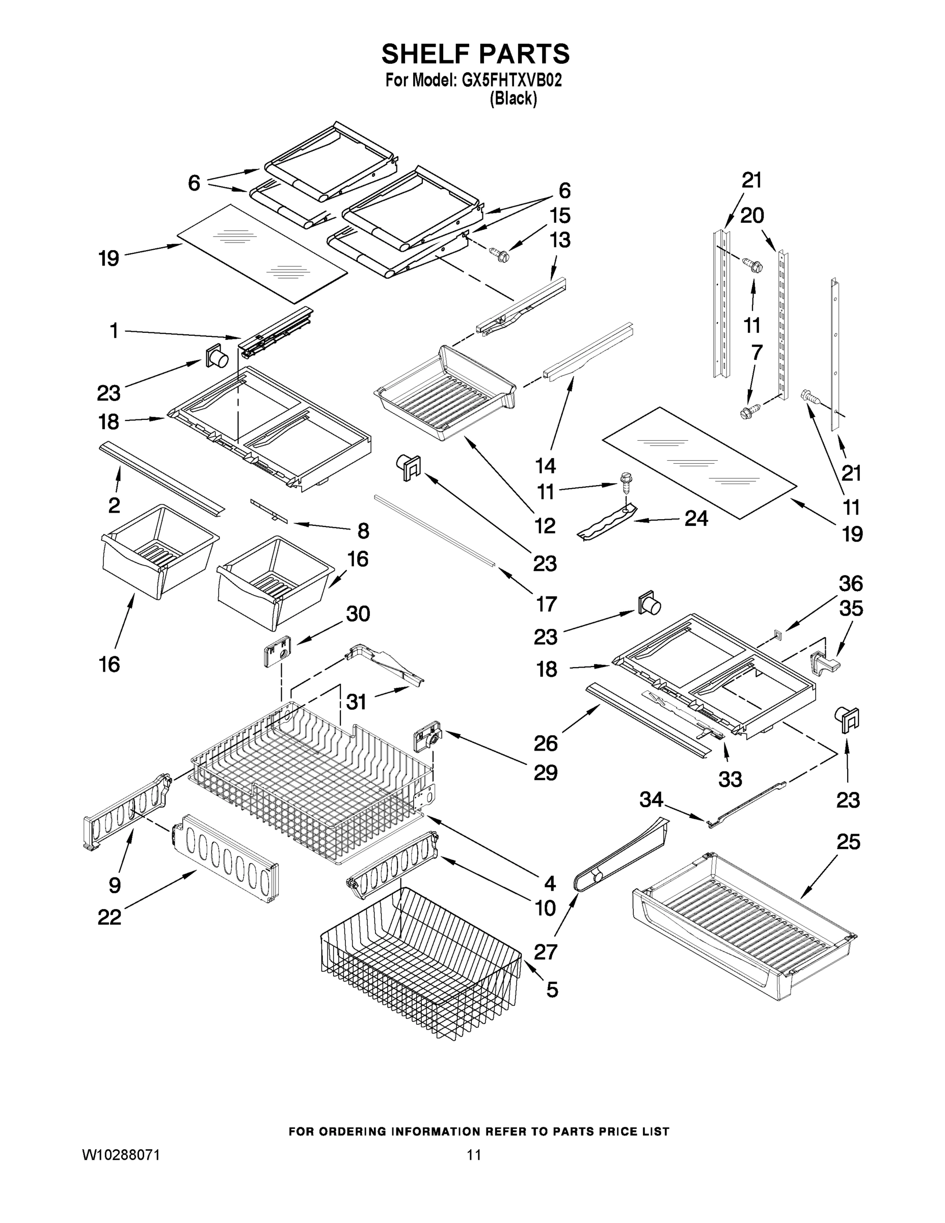 07 - SHELF PARTS
