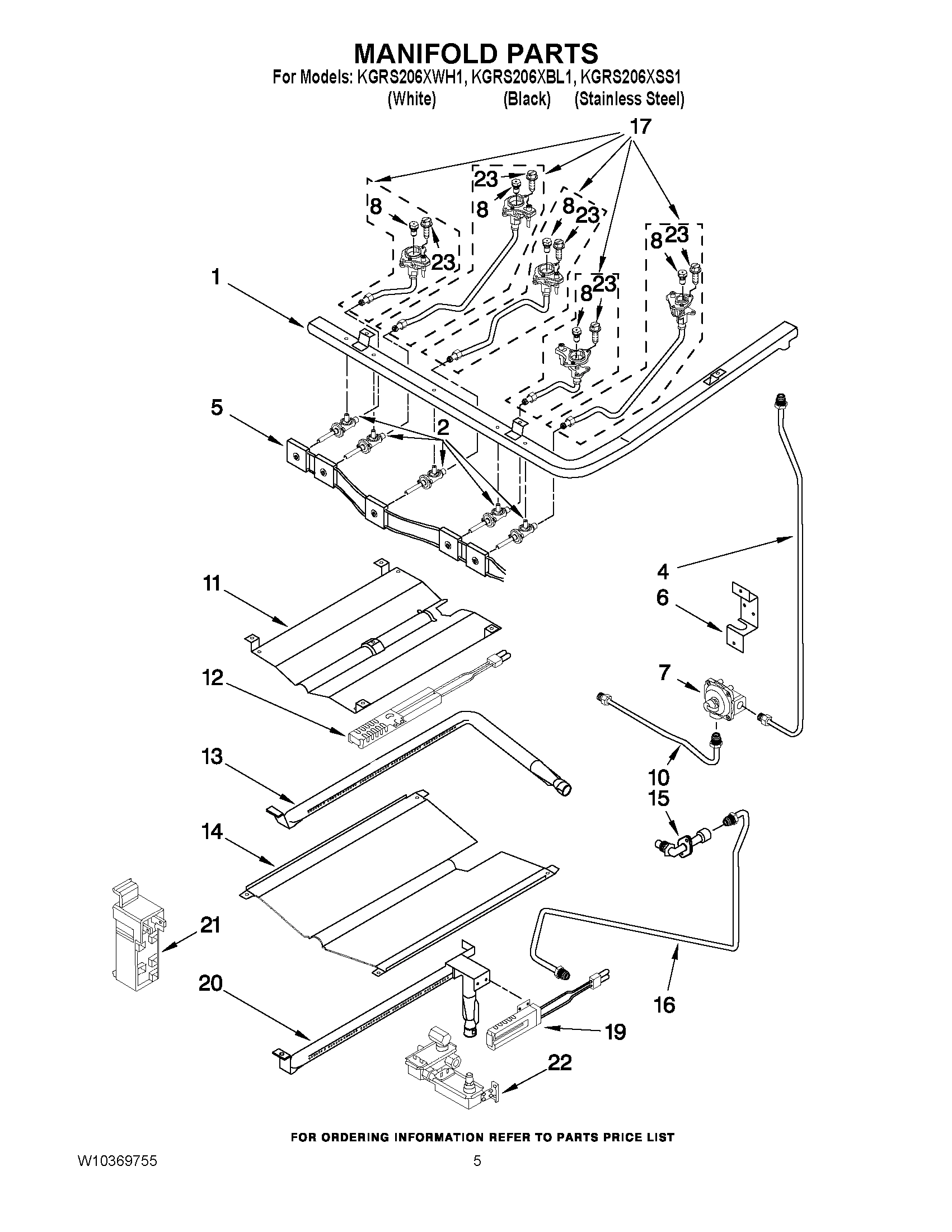 04 - MANIFOLD PARTS