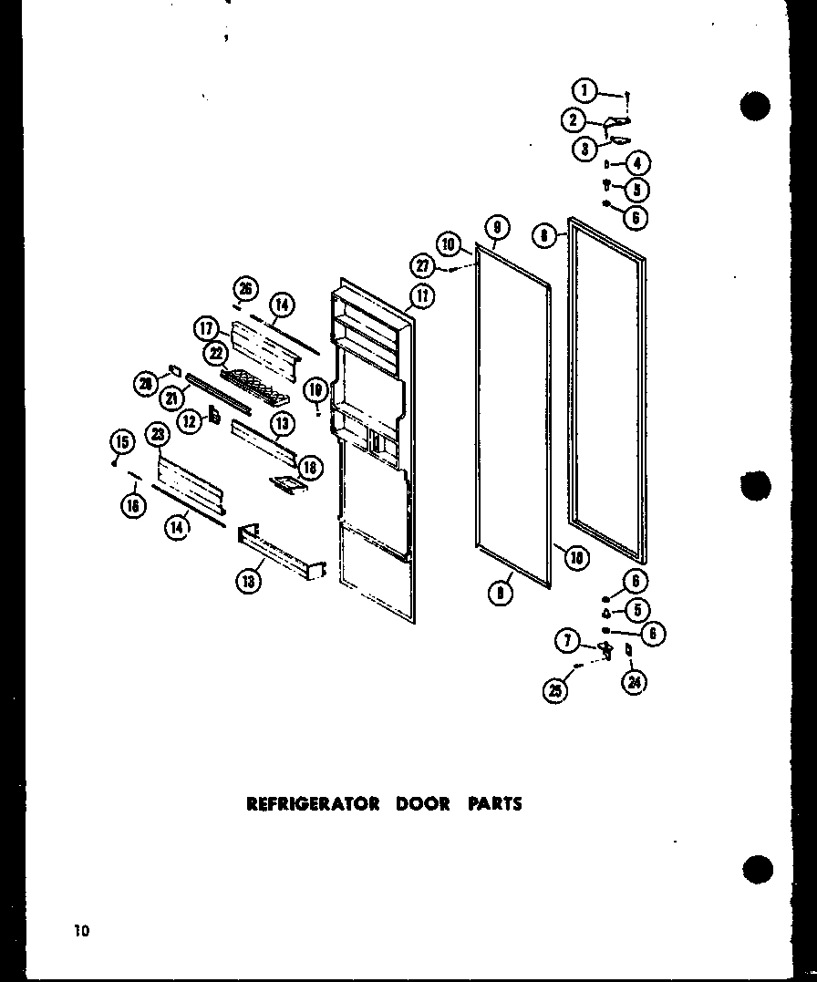 11 - REF DOOR PARTS