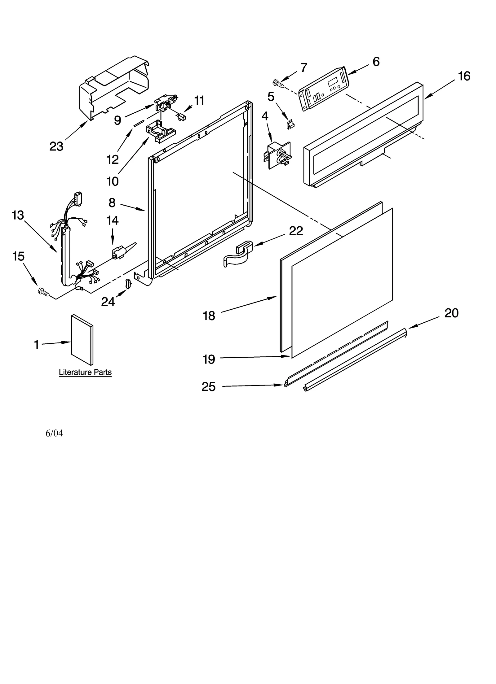 FRAME AND CONSOLE PARTS