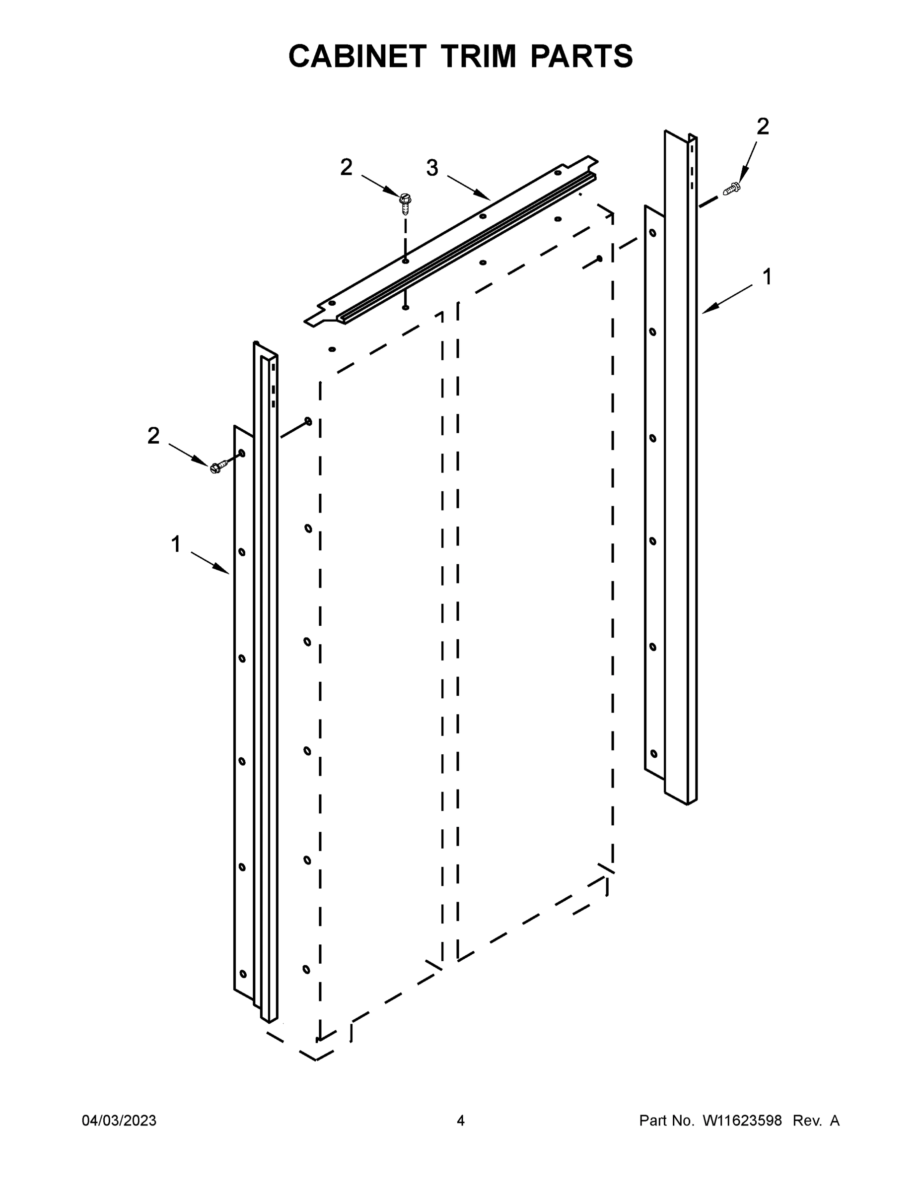03 - CABINET TRIM PARTS