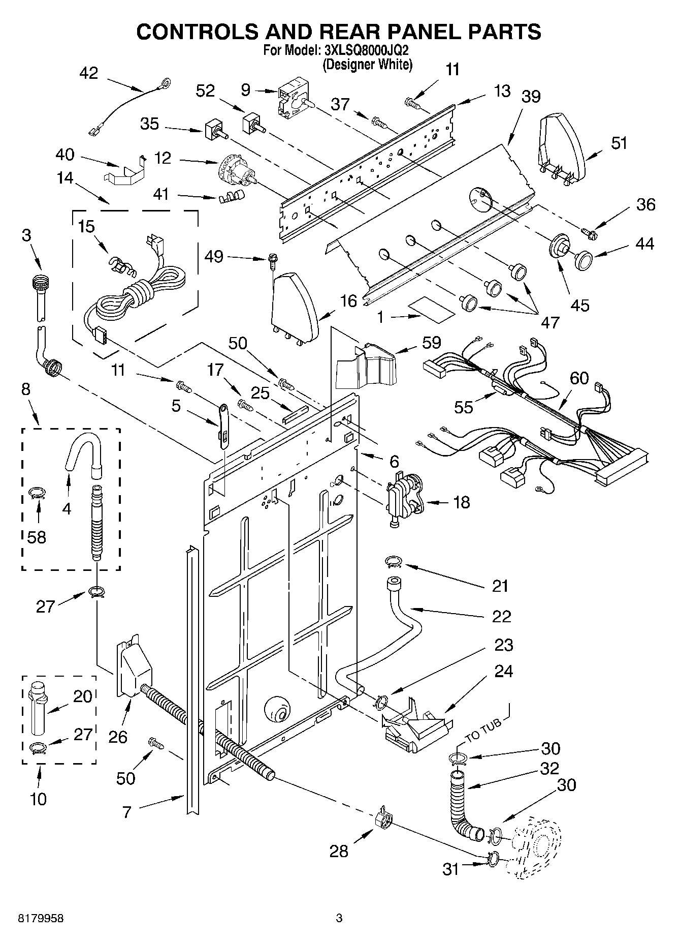 02 - CONTROLS AND REAR PANEL PARTS