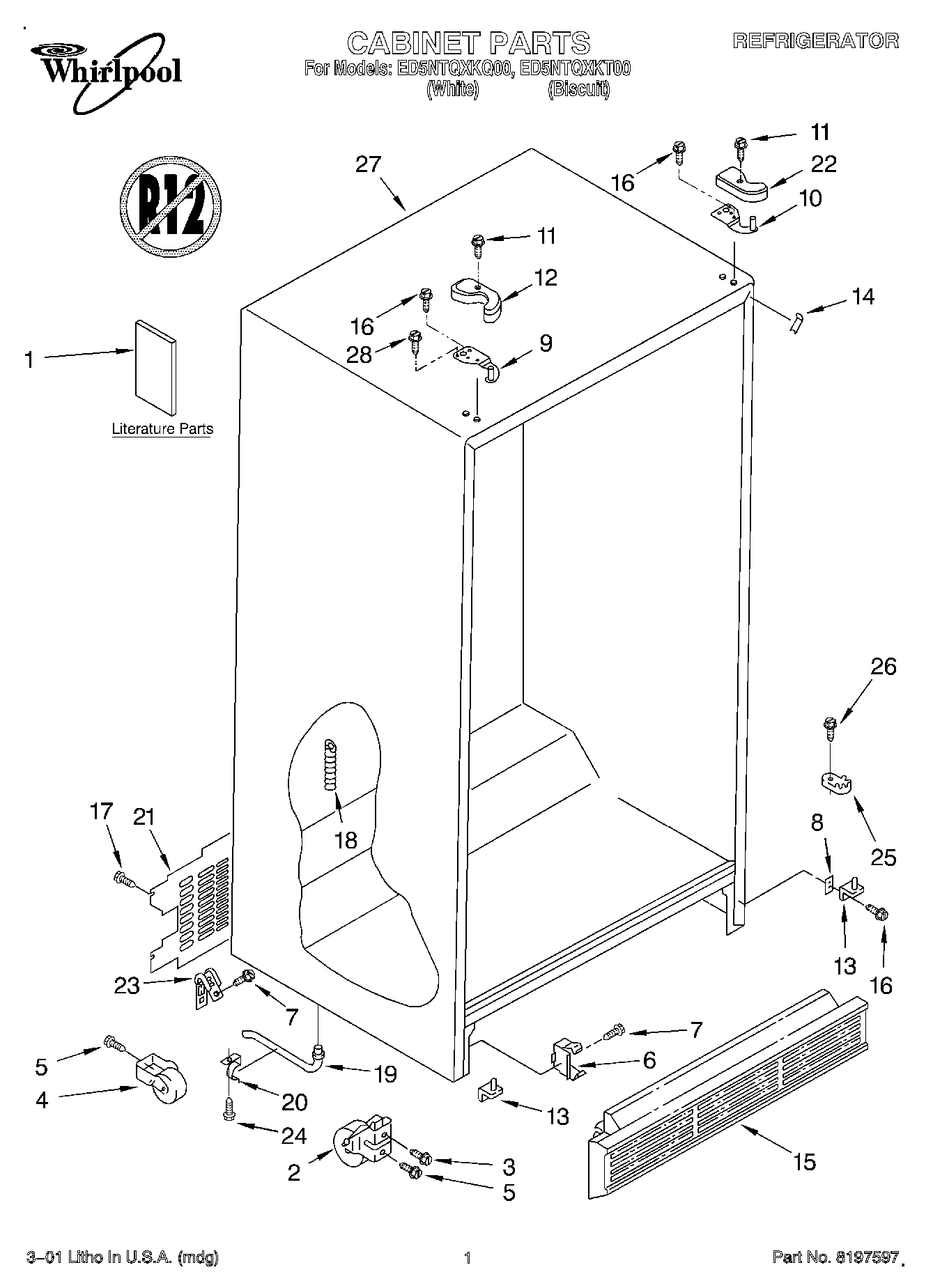 01 - CABINET, LITERATURE