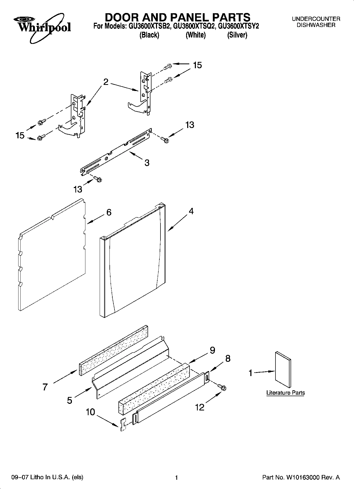 01 - DOOR AND PANEL PARTS